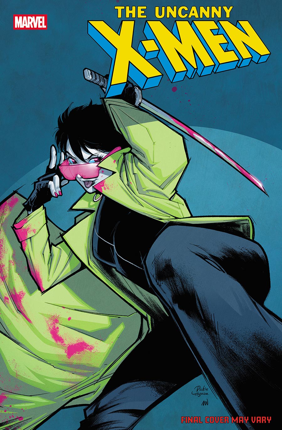 Uncanny X-Men Vol 6 #23 Cover E Incentive Rickie Yagawa Variant Cover (Shadows Of Tomorrow Tie-In)