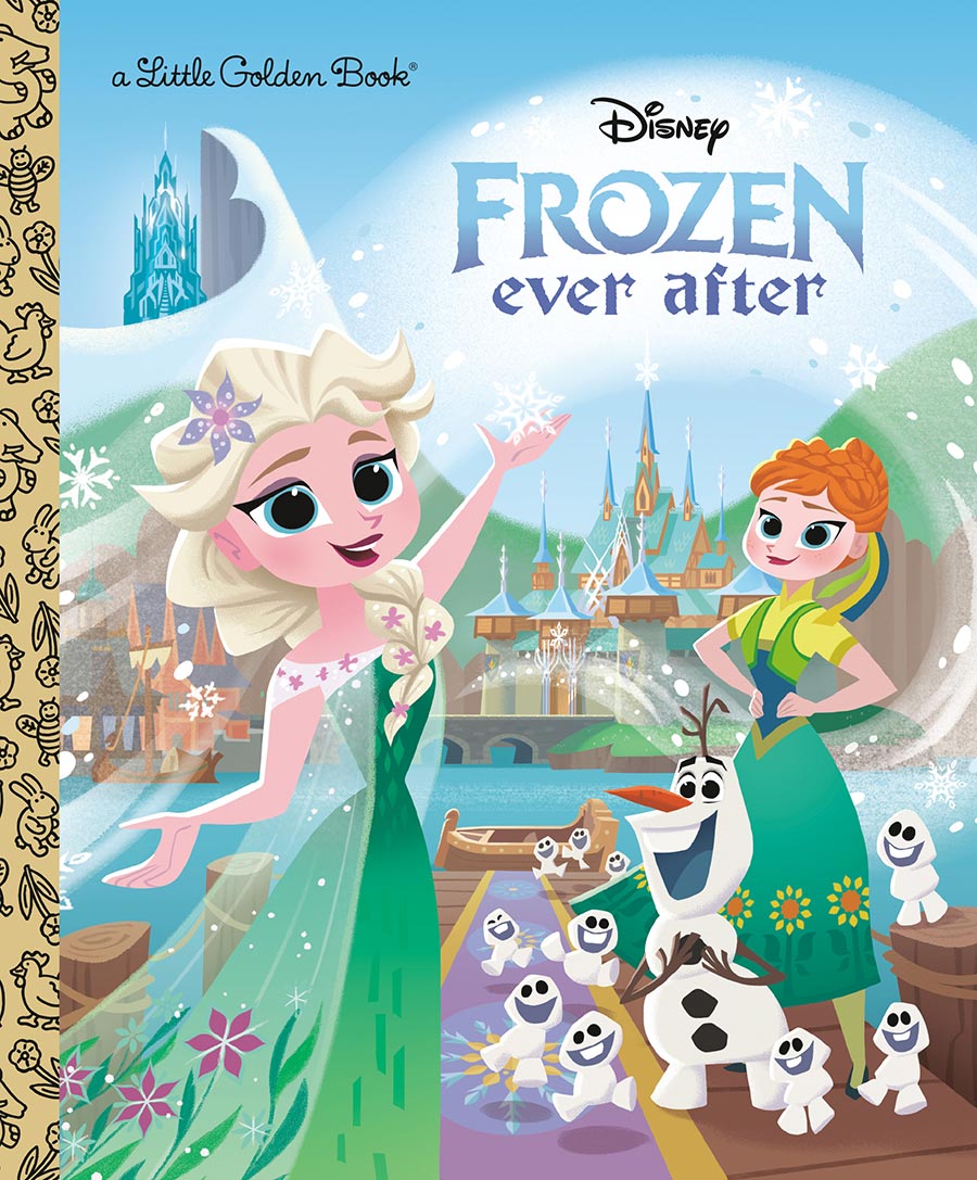 Disney Frozen Ever After Little Golden Book HC