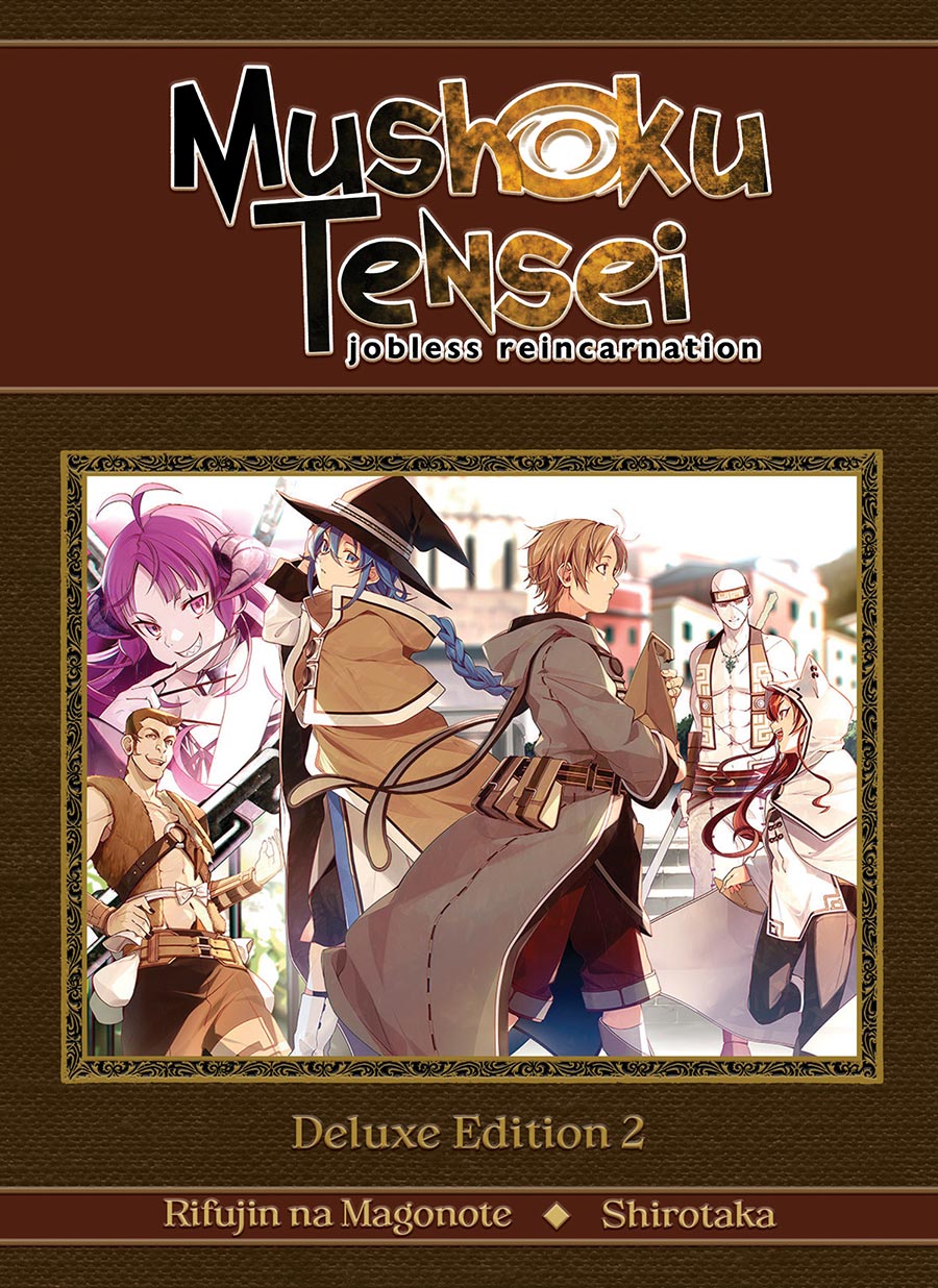 Mushoku Tensei Jobless Reincarnation Light Novel Deluxe Edition Vol 2 HC (Vols 4-6)