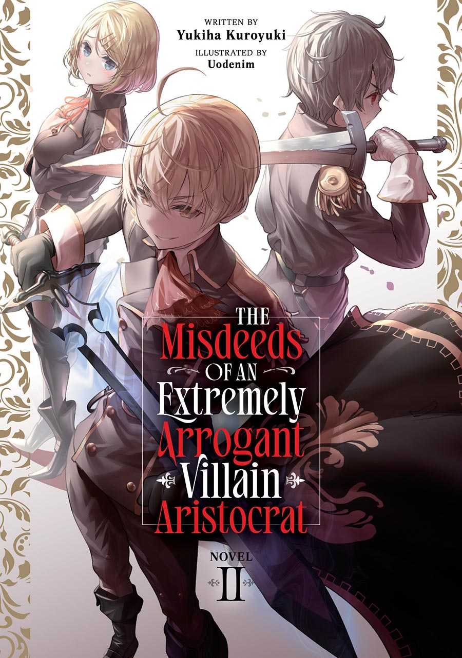 Misdeeds Of An Extremely Arrogant Villain Aristocrat Light Novel Vol 2