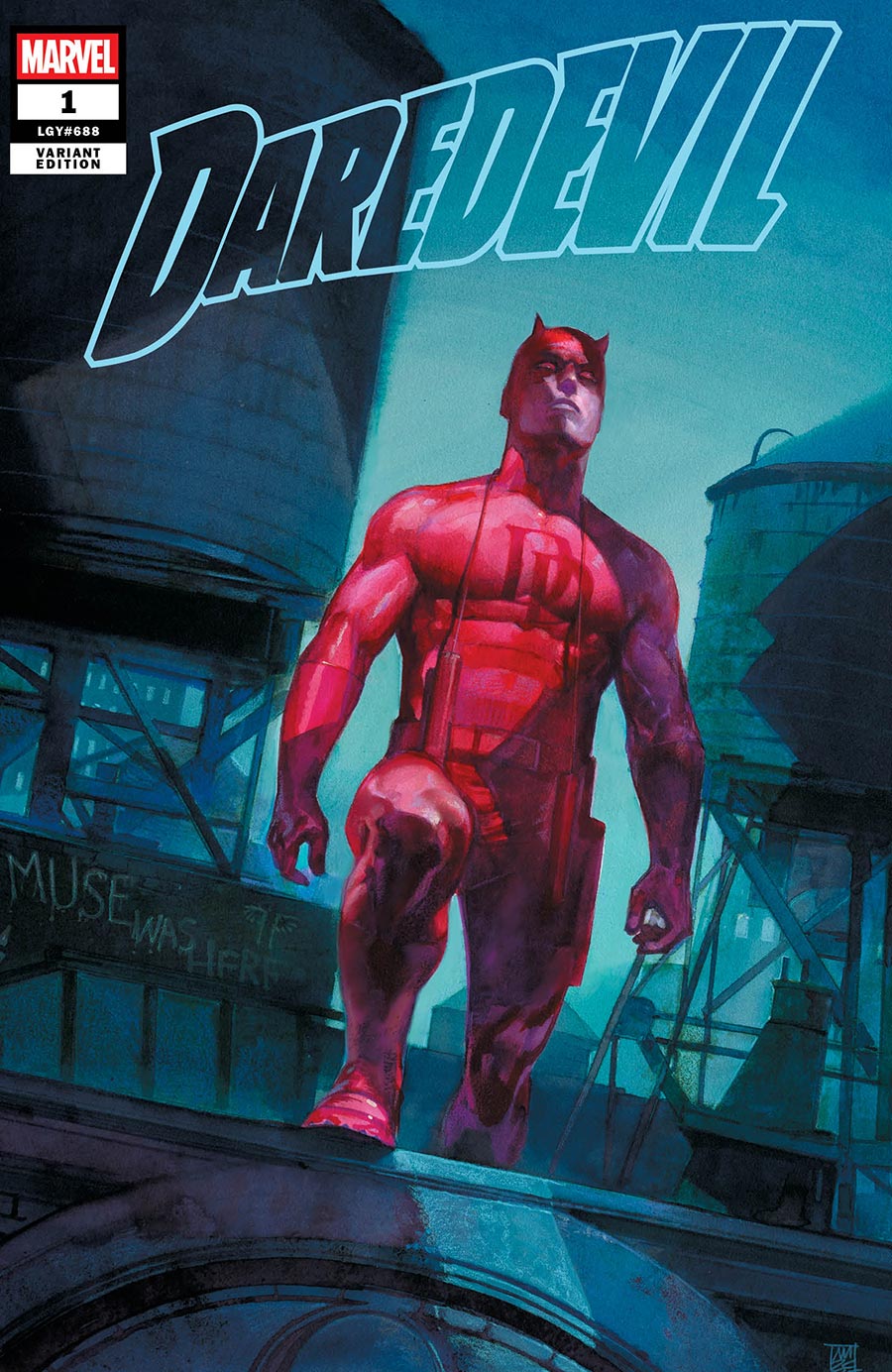 Daredevil Vol 9 #1 Cover H Variant Alex Maleev Cover