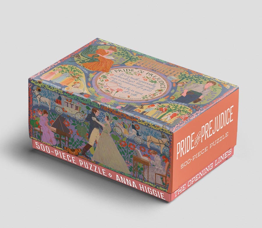 Pride & Prejudice The Opening Lines A 500-Piece Jigsaw Puzzle