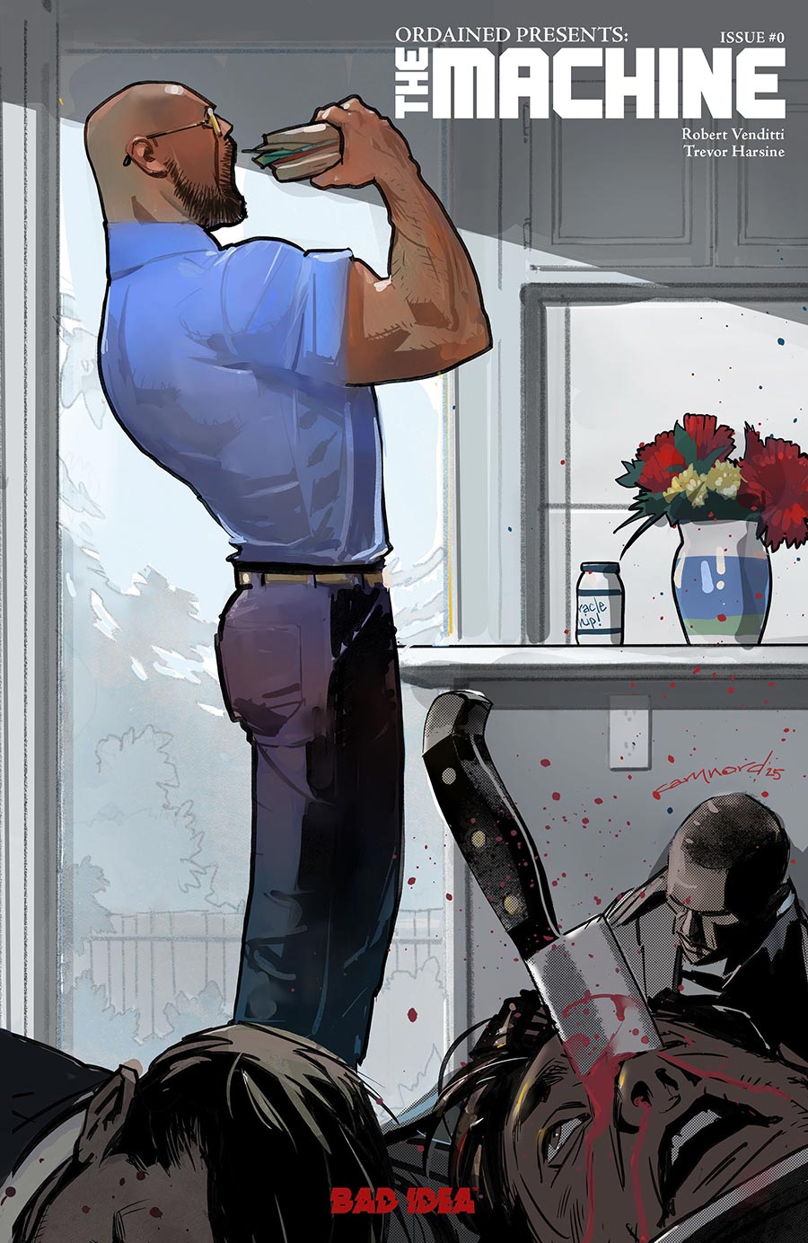 Ordained #0 The Machine Cover C Variant Cary Nord Cover