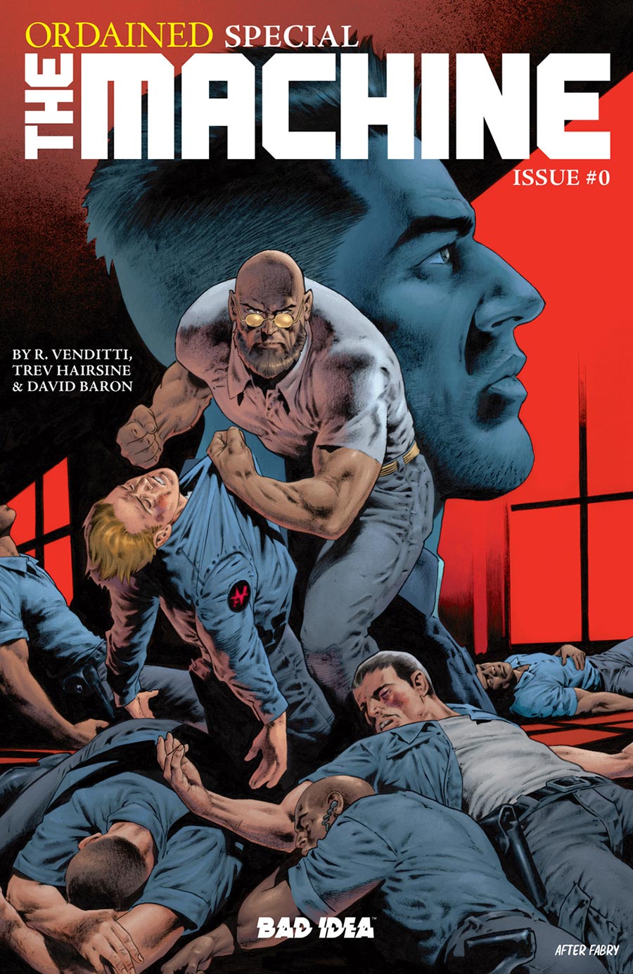 Ordained #0 The Machine Cover D Incentive Arturo Lozzi Homage Variant Cover