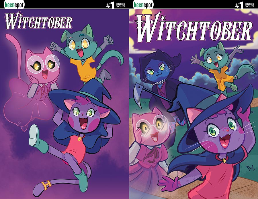 Witchtober #1 Cover C Variant Renata Garcia Holofoil Flip Cover