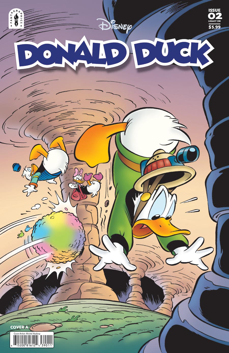 Donad Duck Vol 3 #2 Master Of Disaster Cover A Regular Michel Nadorp Cover (#390)