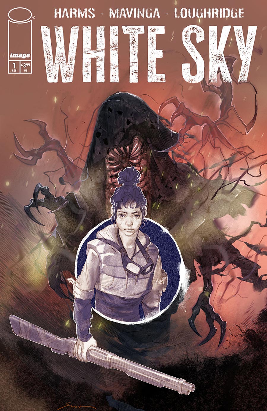 White Sky #1 Cover B Variant Eliza Ivanova Cover