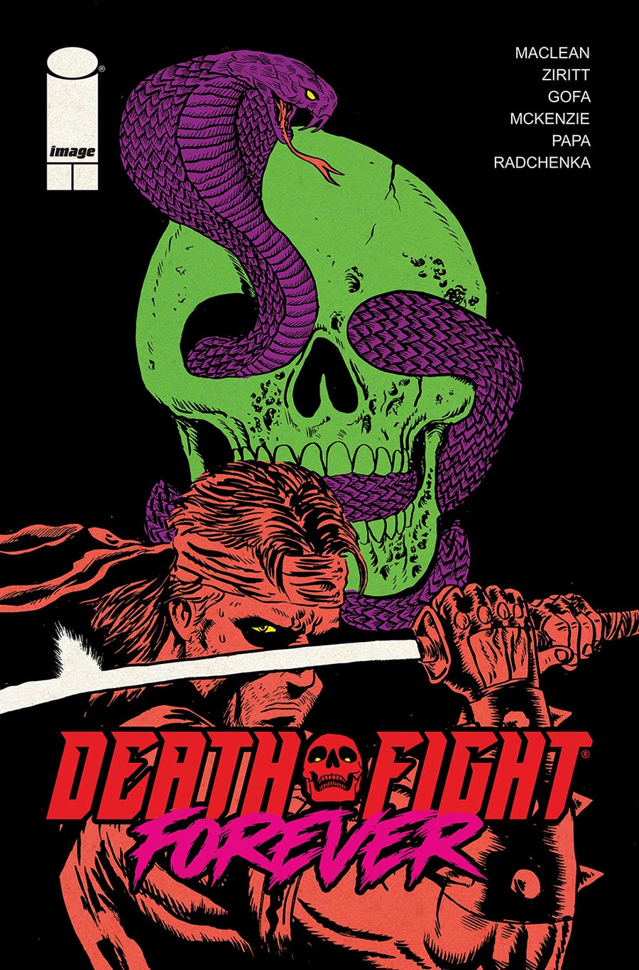 Death Fight Forever #1 Cover B Variant Alexis Ziritt Cover