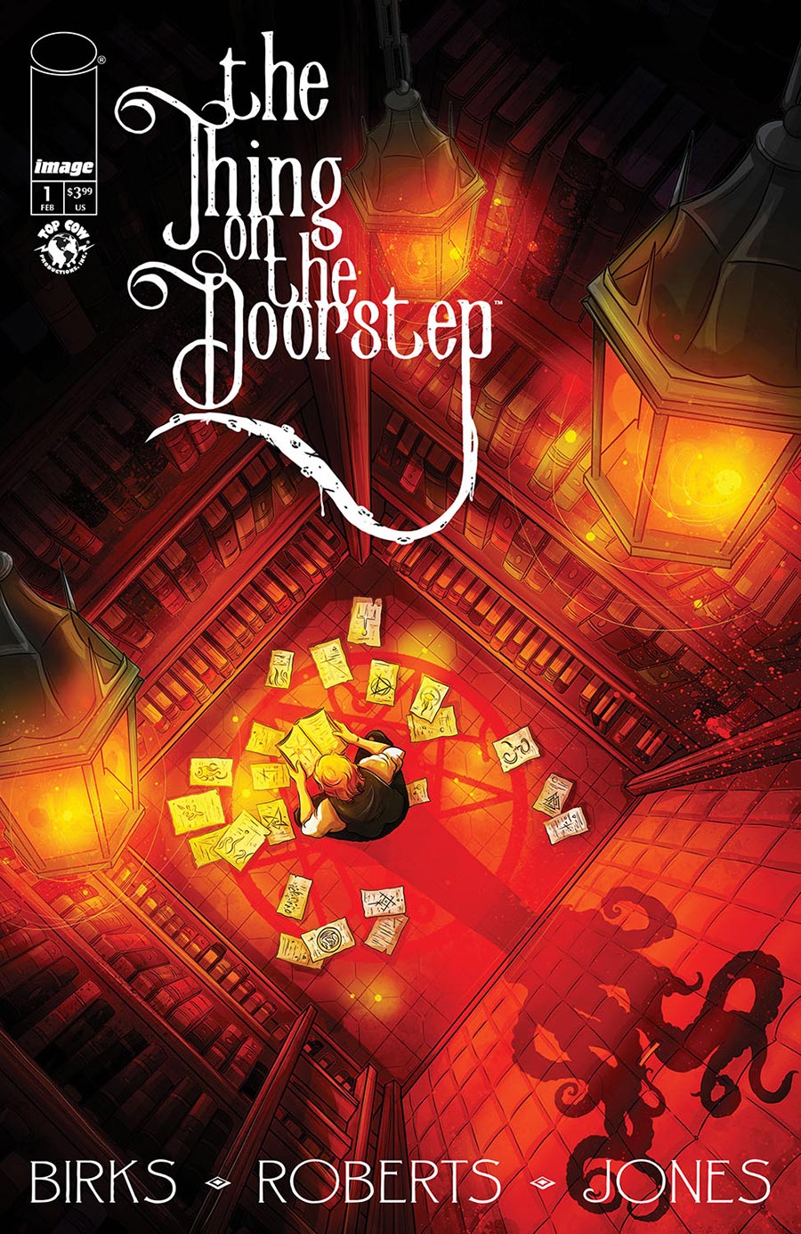 The Thing On The Doorstep #1 Cover B Variant Lyndon White Cover