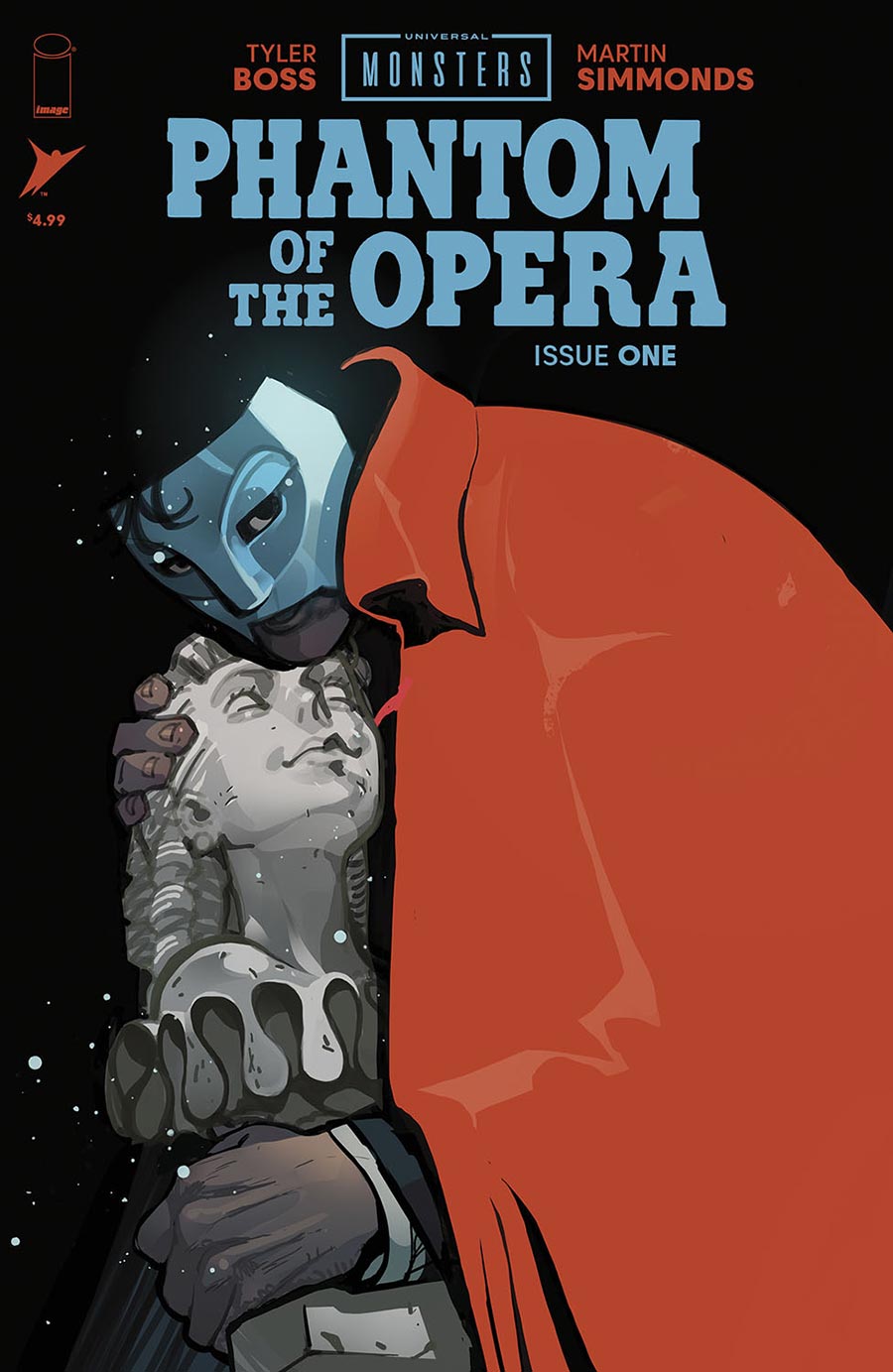 Universal Monsters The Phantom Of The Opera #1 Cover G Incentive Baldemar Rivas Foil Variant Cover