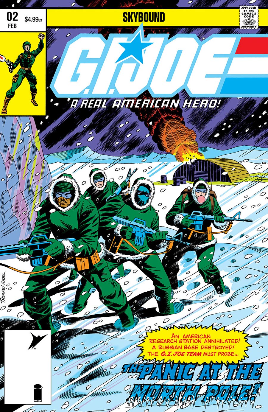 GI Joe A Real American Hero #2 Hama Files Edition Cover C Variant Herb Trimpe & Jack Abel Foil Cover
