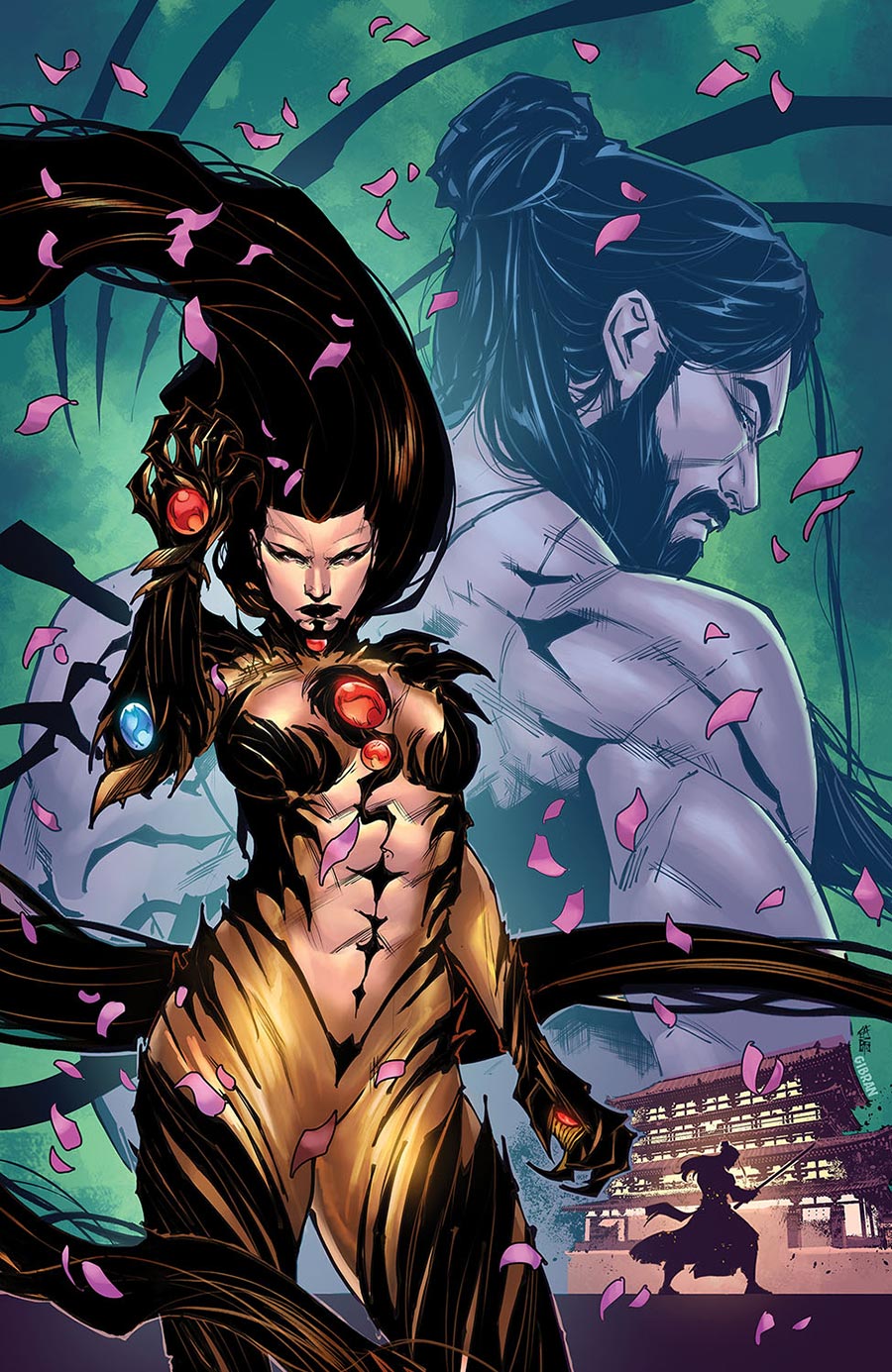 Witchblade Vol 3 Annual (2026) #1 (One Shot) Cover C Incentive Giuseppe Cafaro & Gibran Ferdian Virgin Cover