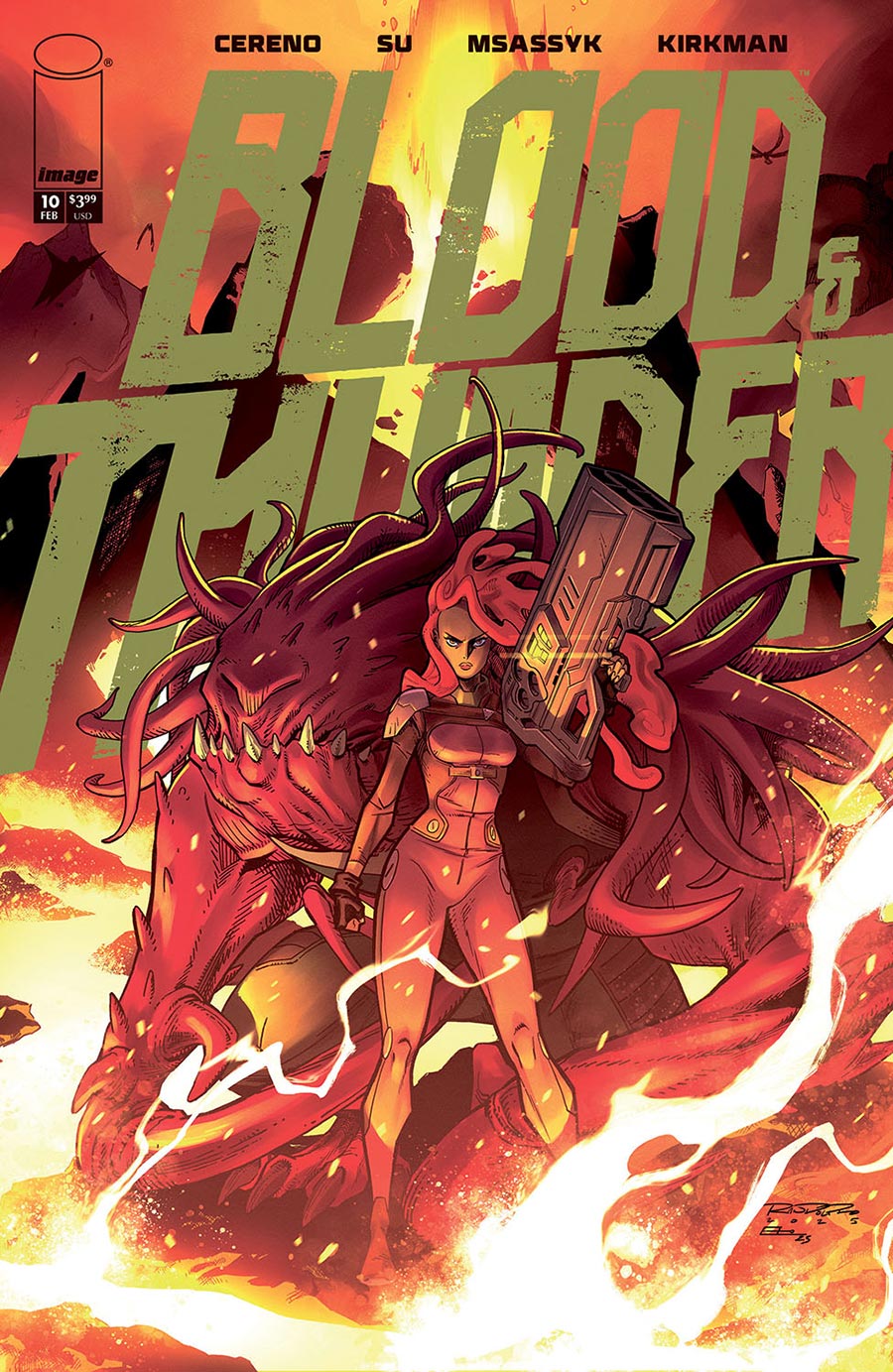 Blood & Thunder #10 Cover B Variant Khary Randolph & Emilio Lopez Cover