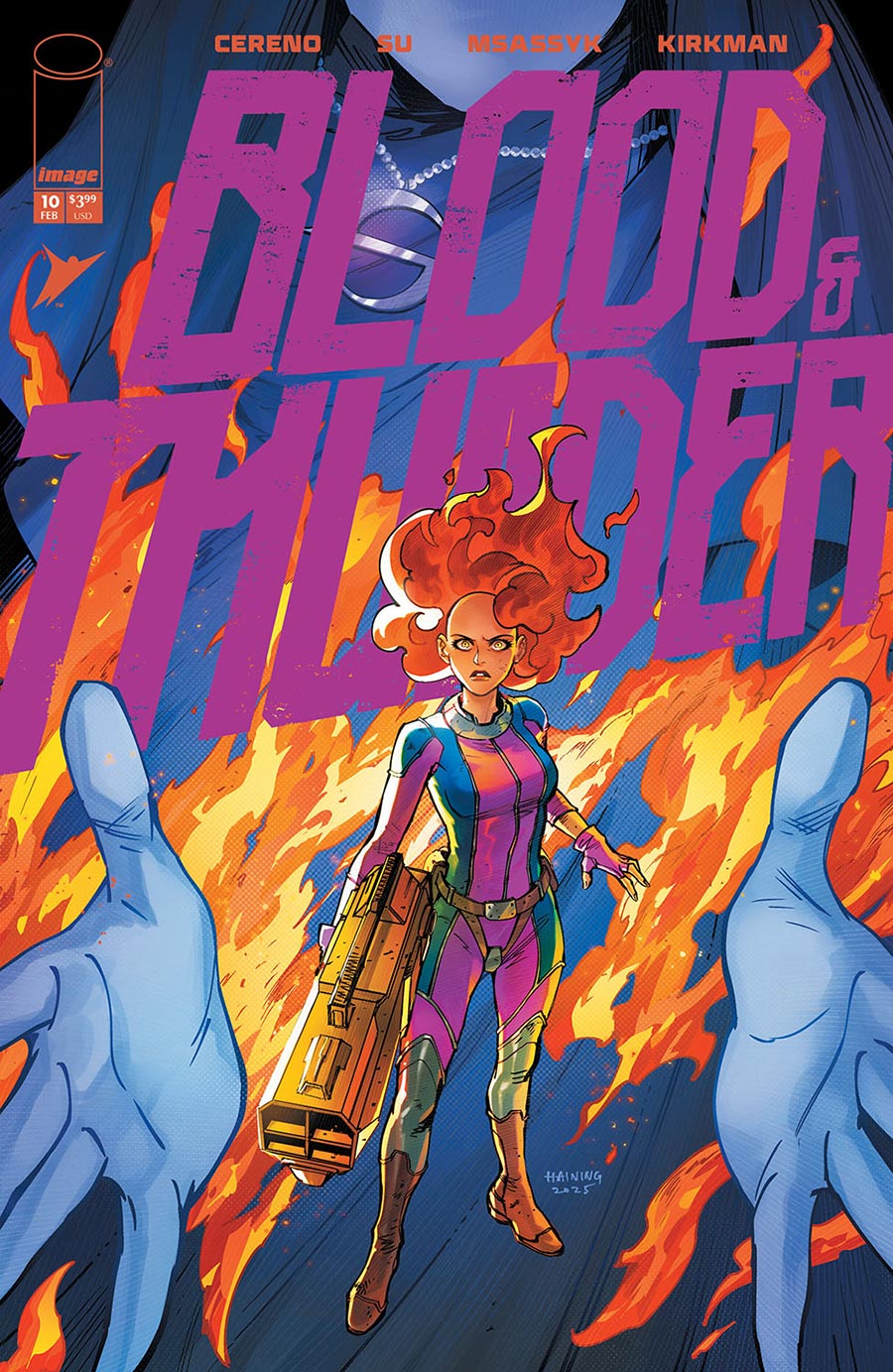 Blood & Thunder #10 Cover C Incentive Haining Variant Cover