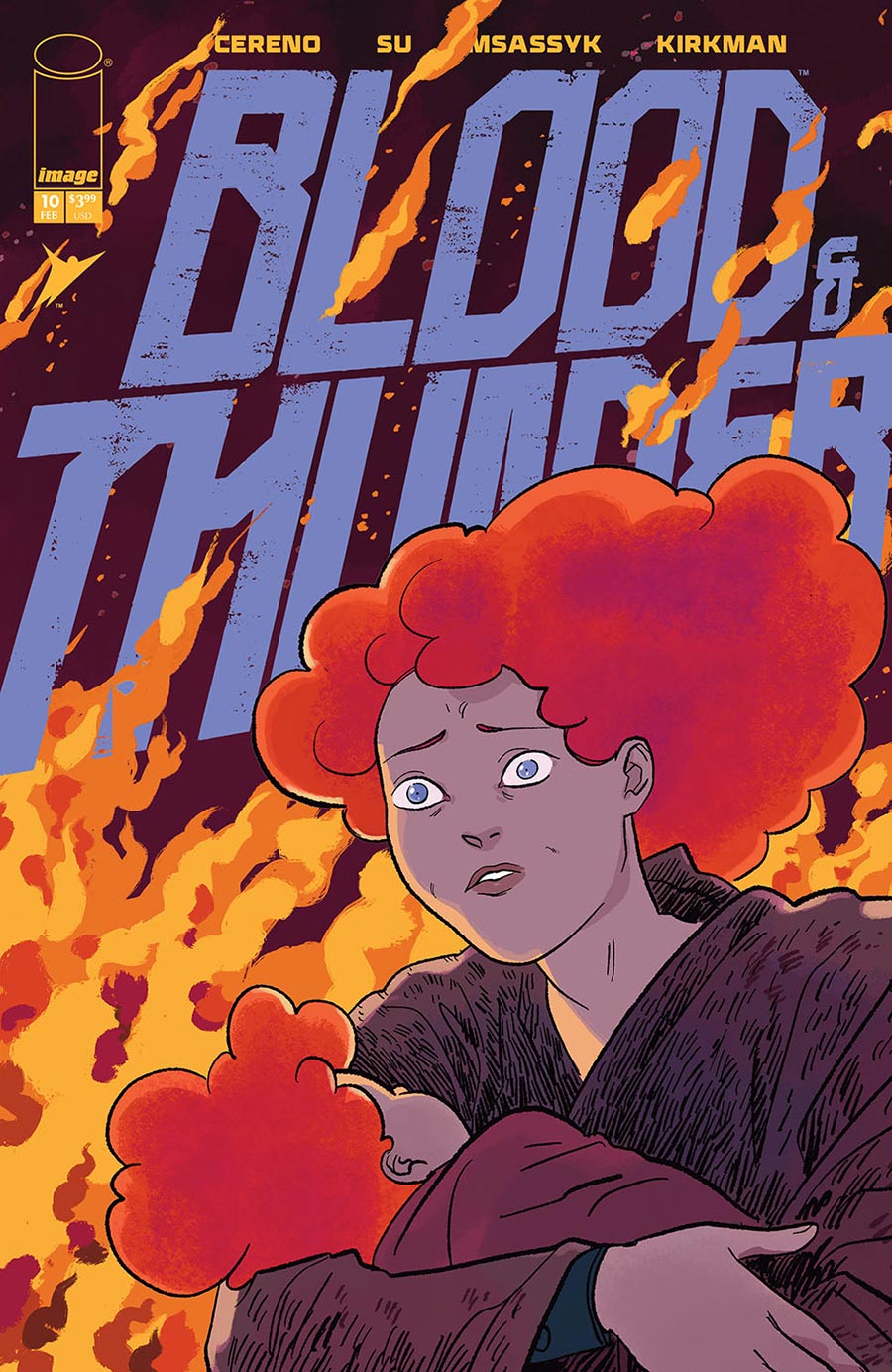 Blood & Thunder #10 Cover D Incentive Erica Henderson Variant Cover