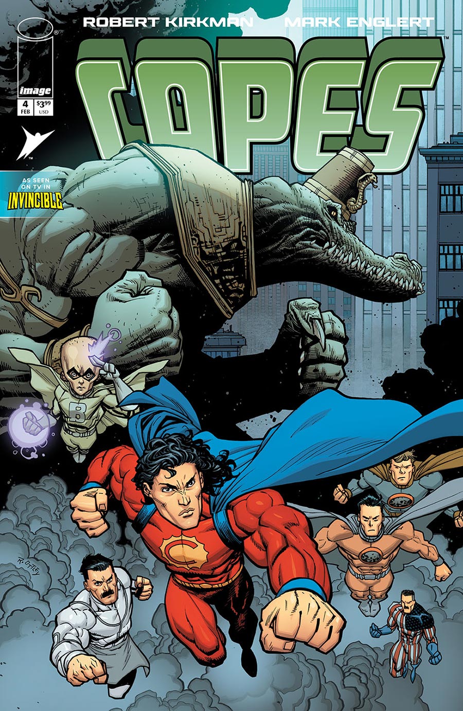 Capes Vol 2 #4 Cover A Regular Ryan Ottley & Dave McCaig Cover (Invincible Universe)