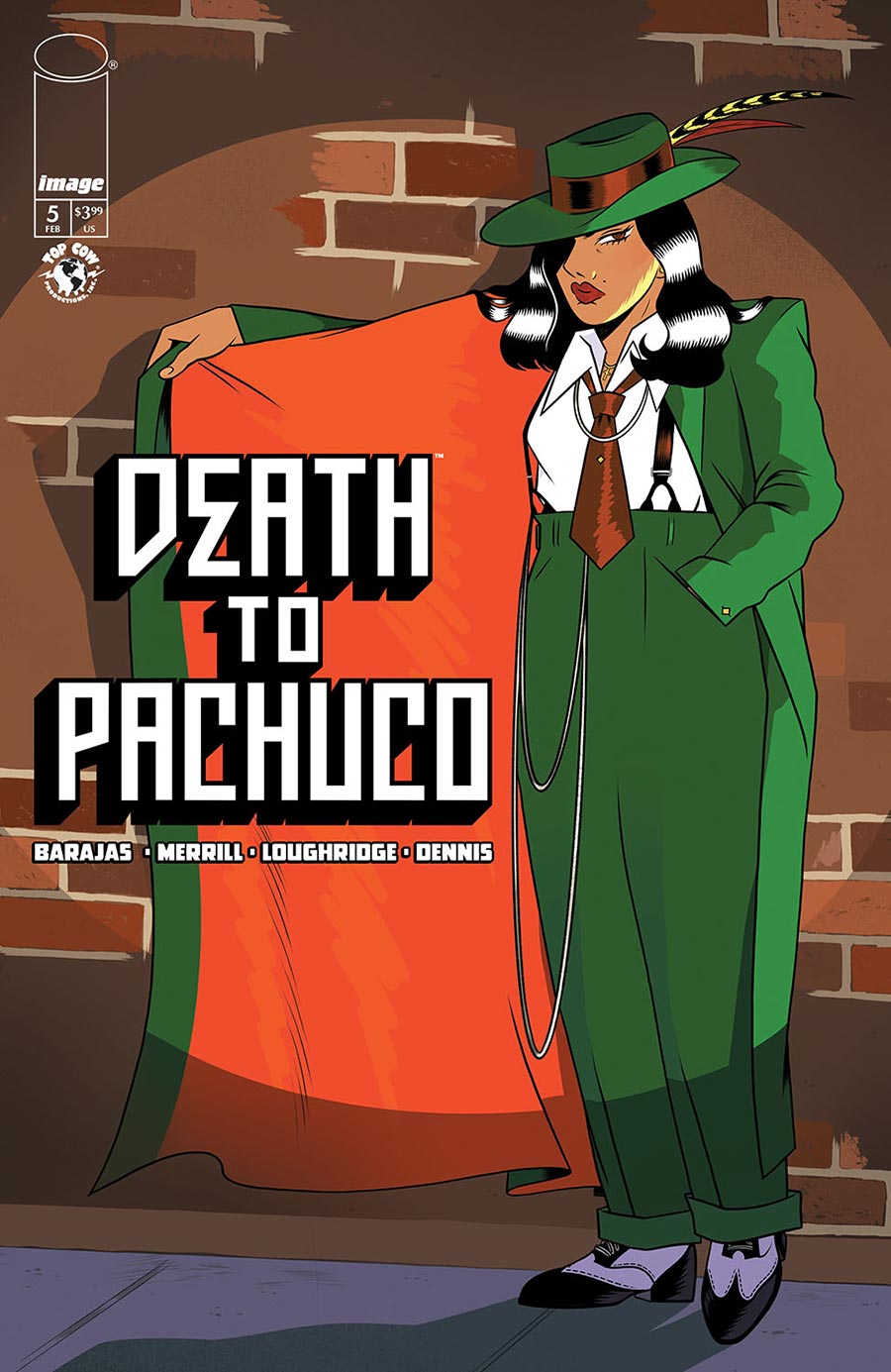 Death To Pachuco #5 Cover C Variant Carmen Pizarro Cover