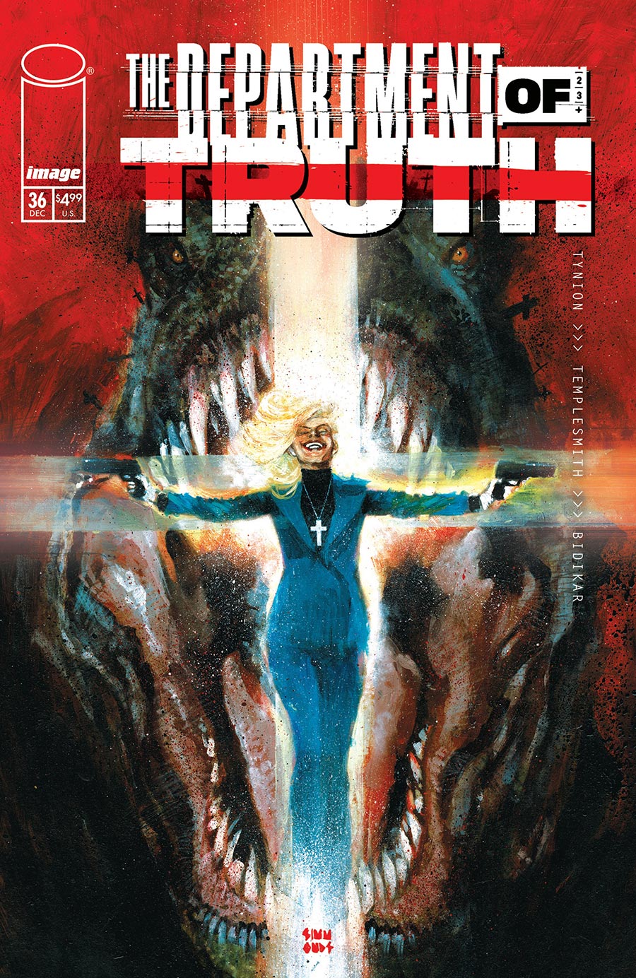 Department Of Truth #36 Cover A Regular Martin Simmonds Cover