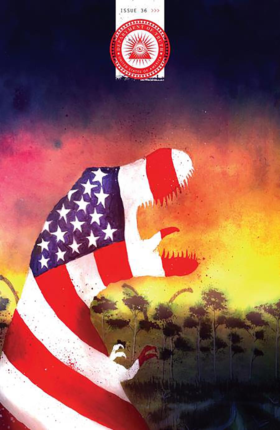 Department Of Truth #36 Cover B Incentive Ben Templesmith Variant Cover