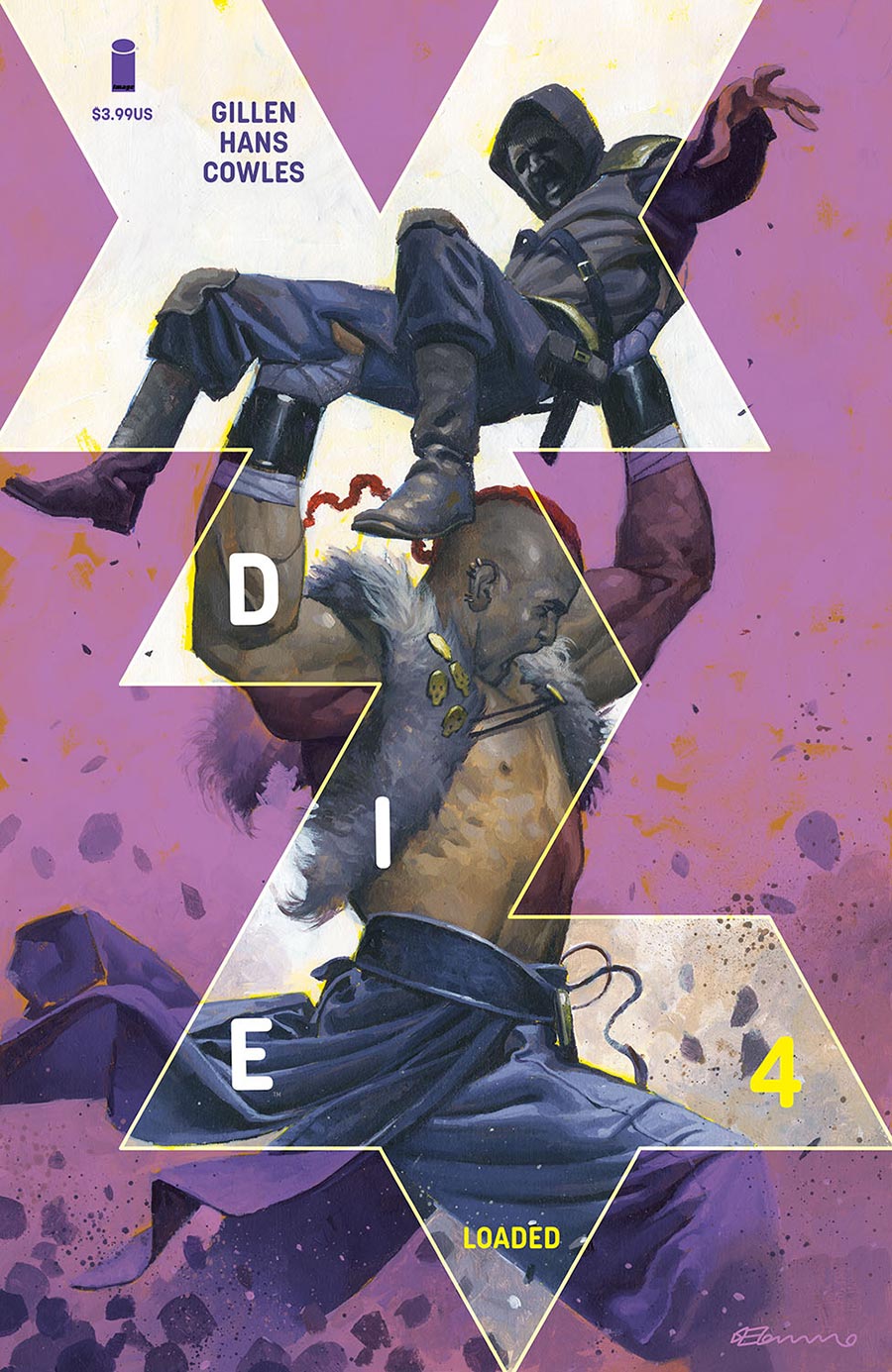 Die Loaded #4 Cover B Variant Fabrizio De Tomasso Cover