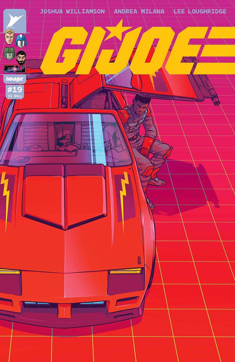 GI Joe Vol 10 #19 Cover F Incentive Pye Parr Foil Variant Cover