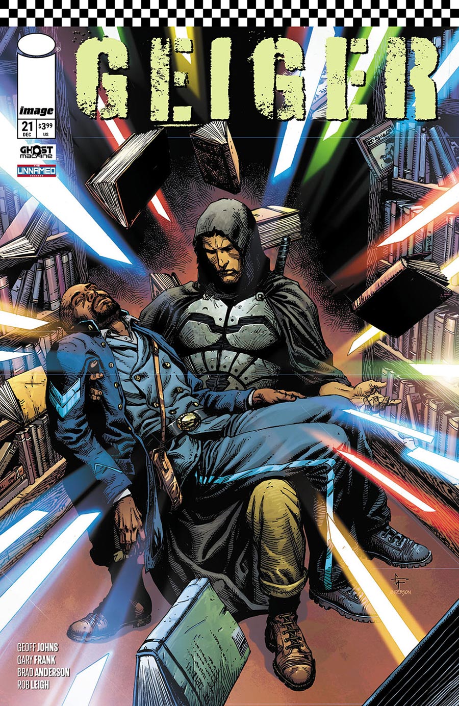 Geiger Vol 2 #21 Cover A Regular Gary Frank & Brad Anderson Cover