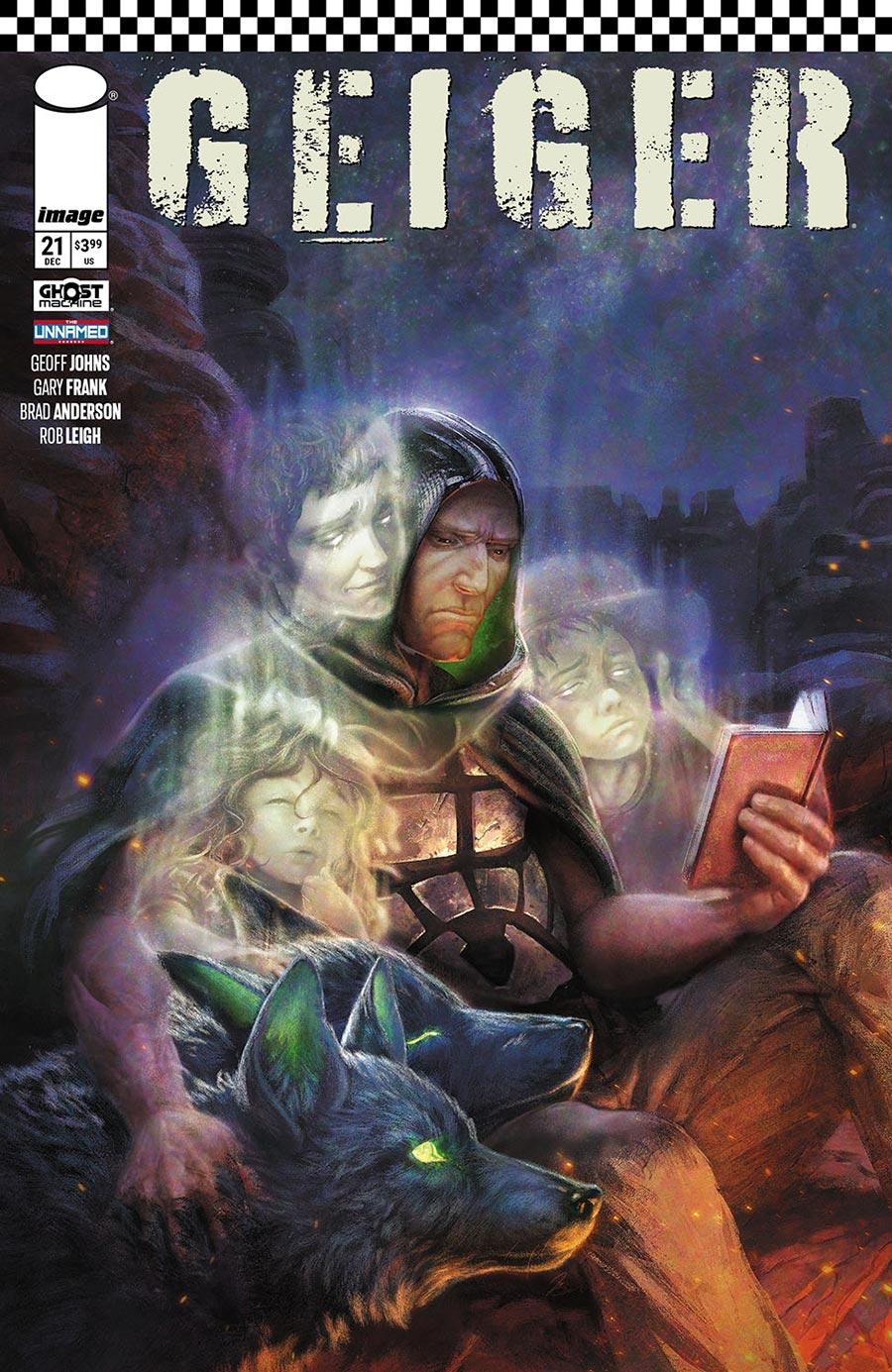 Geiger Vol 2 #21 Cover C Variant Leighton Buxman Cover