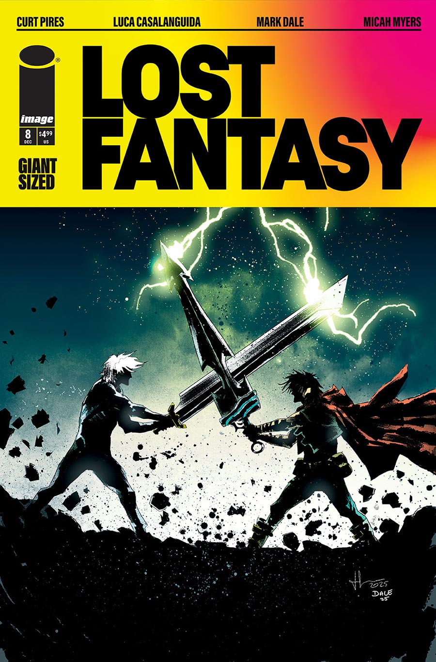 Lost Fantasy #8 Cover A Regular Luca Casalanguida 1 Cover
