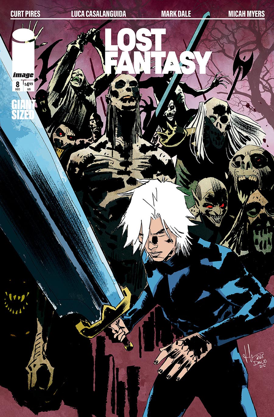 Lost Fantasy #8 Cover B Variant Luca Casalanguida 2 Cover