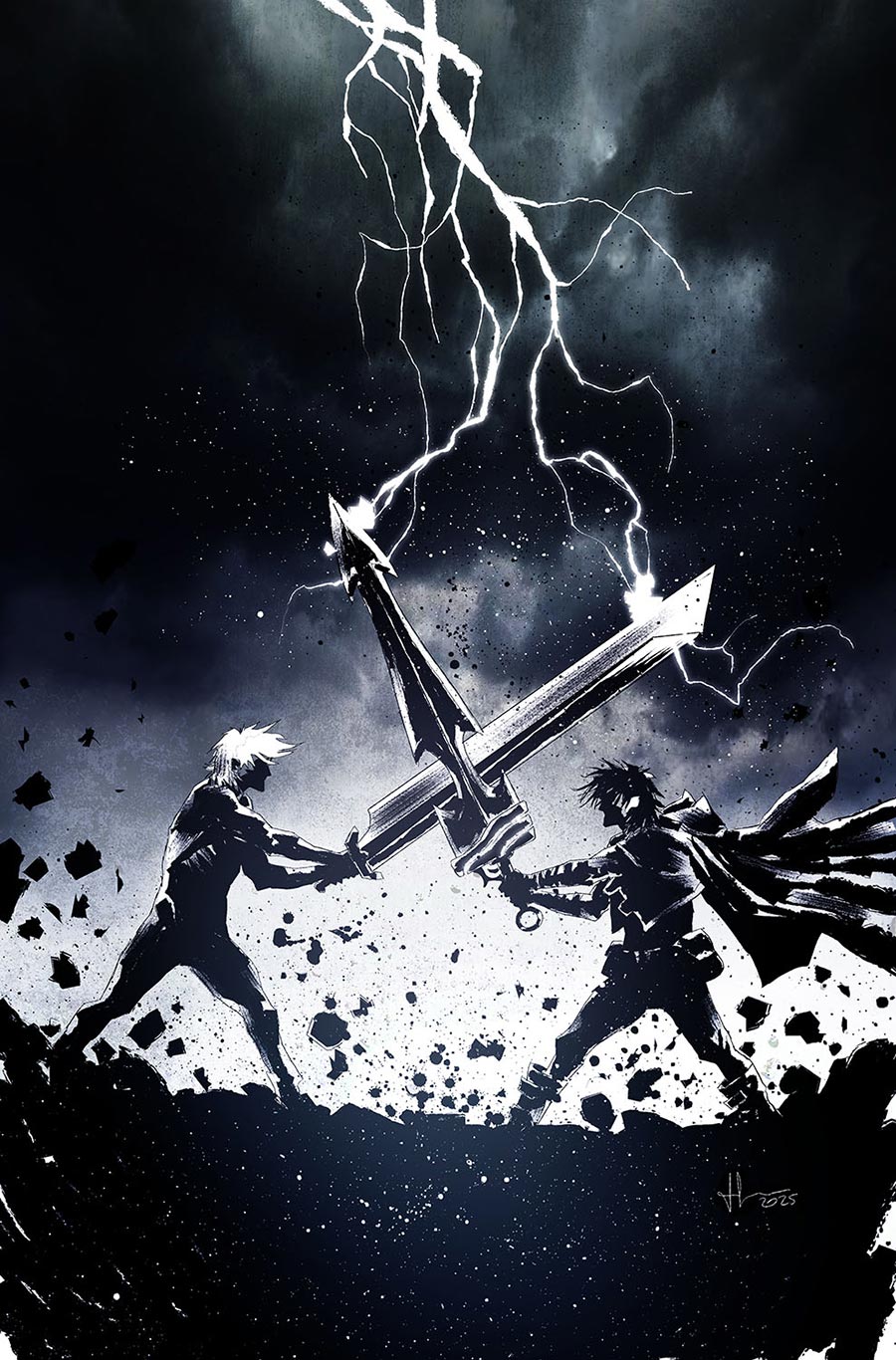 Lost Fantasy #8 Cover C Incentive Luca Casalanguida 1 Virgin Card Stock Cover