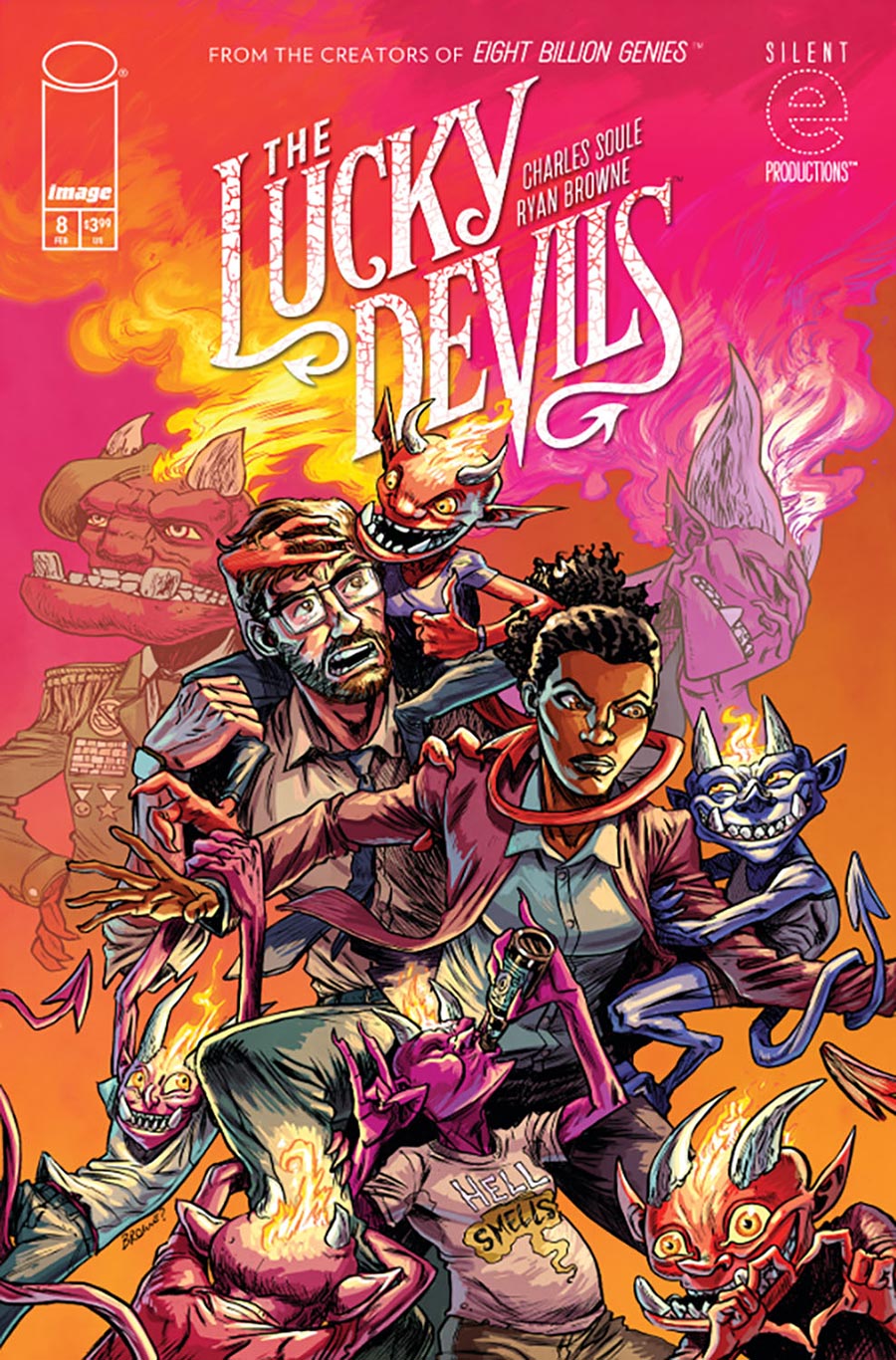 Lucky Devils #8 Cover A Regular Ryan Browne Cover