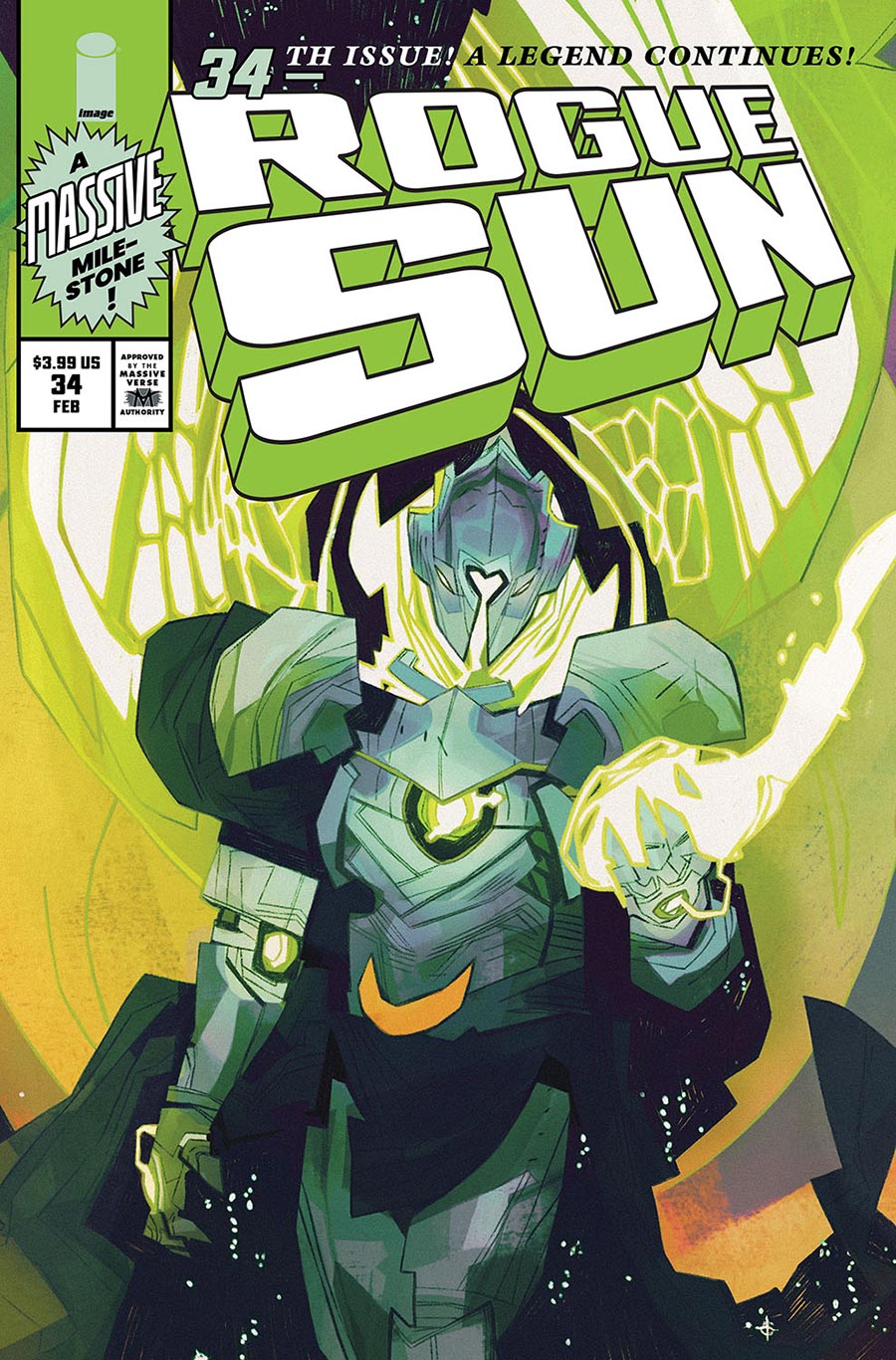 Rogue Sun #34 Cover B Variant Marco Locati Cover (Massive-Verse)