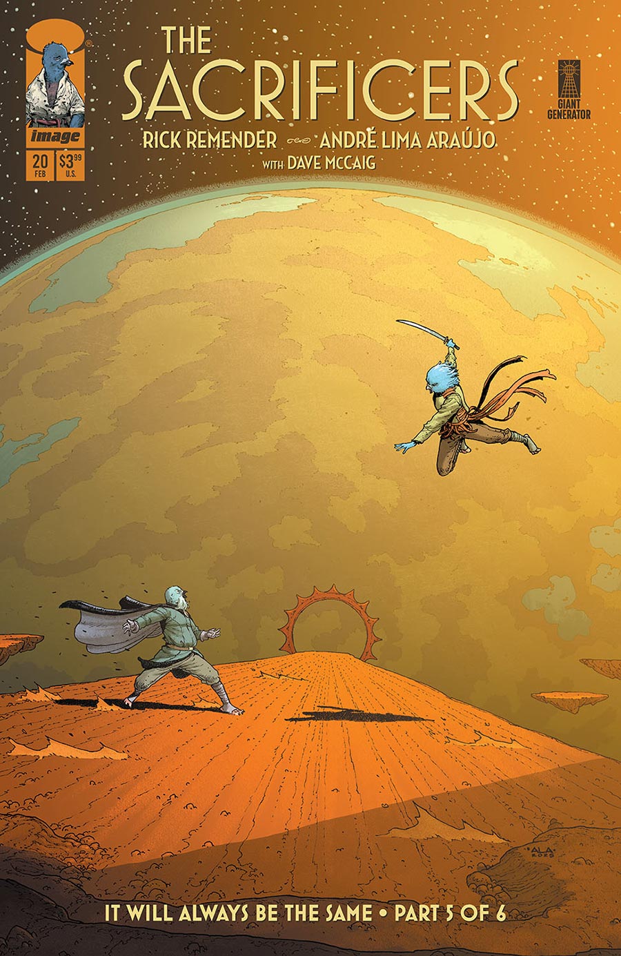 Sacrificers #20 Cover A Regular Andre Lima Araujo Cover