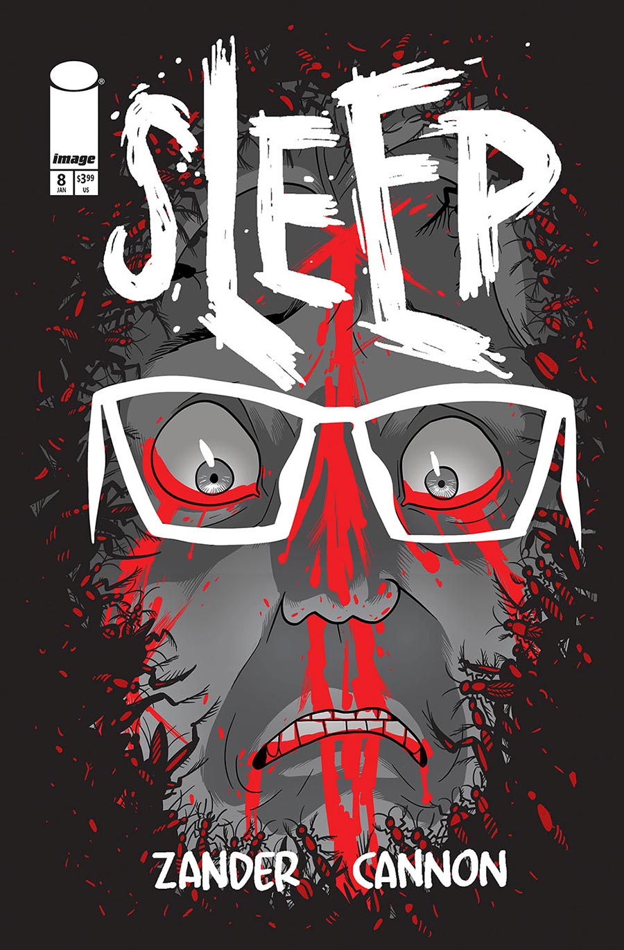 Sleep #8 Cover A Regular Zander Cannon Cover