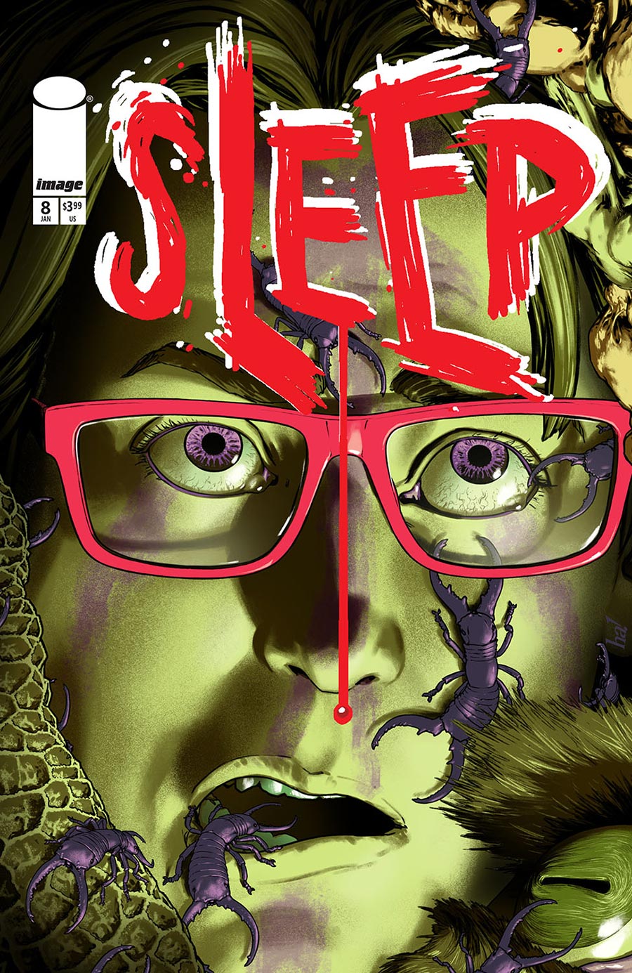 Sleep #8 Cover B Variant Gene Ha Cover