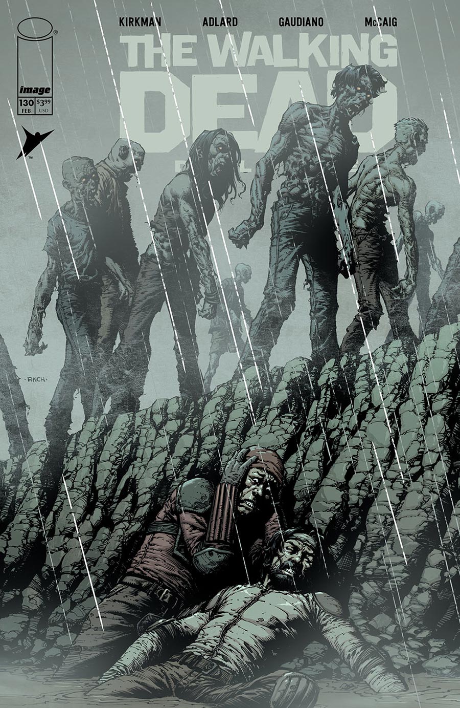 Walking Dead Deluxe #130 Cover A Regular David Finch & Dave McCaig Cover
