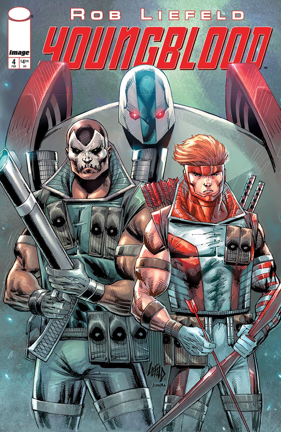 Youngblood Vol 6 #4 Cover B Variant Rob Liefeld Cover