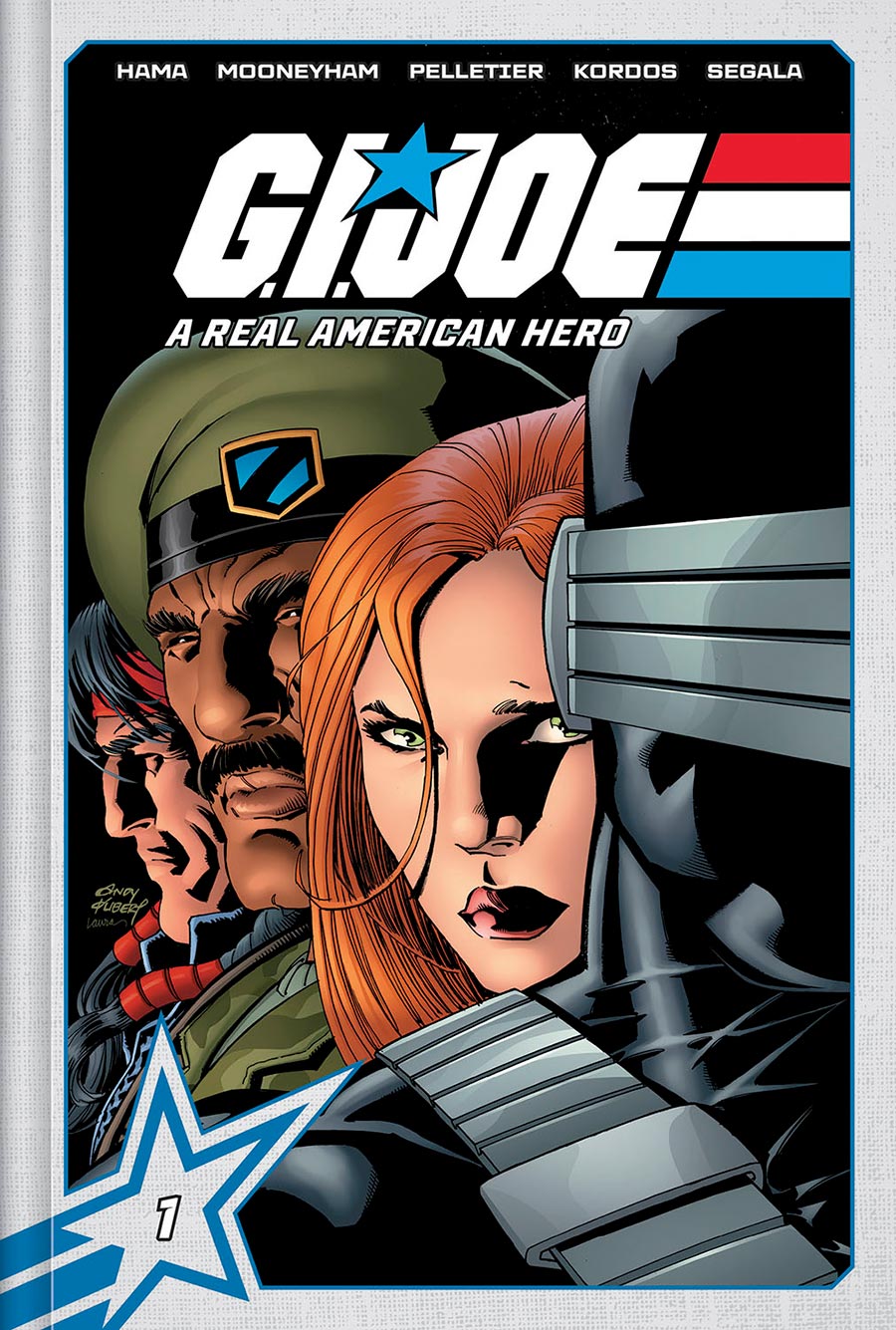 GI Joe A Real American Hero Deluxe Edition Book 1 HC Book Market Andy Kubert Cover