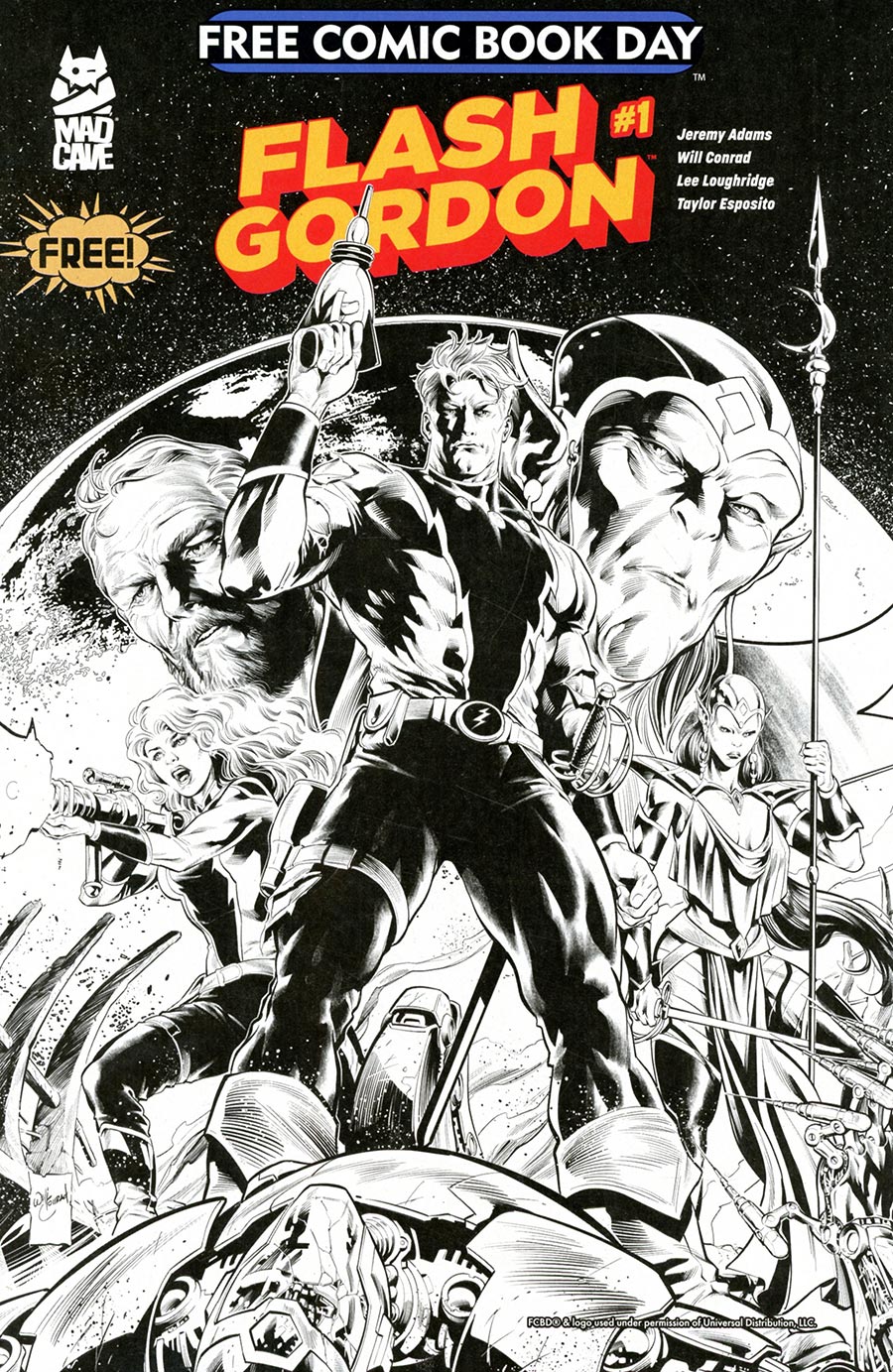 FCBD 2026 Flash Gordon #1 - FREE - Limit 1 Per Customer