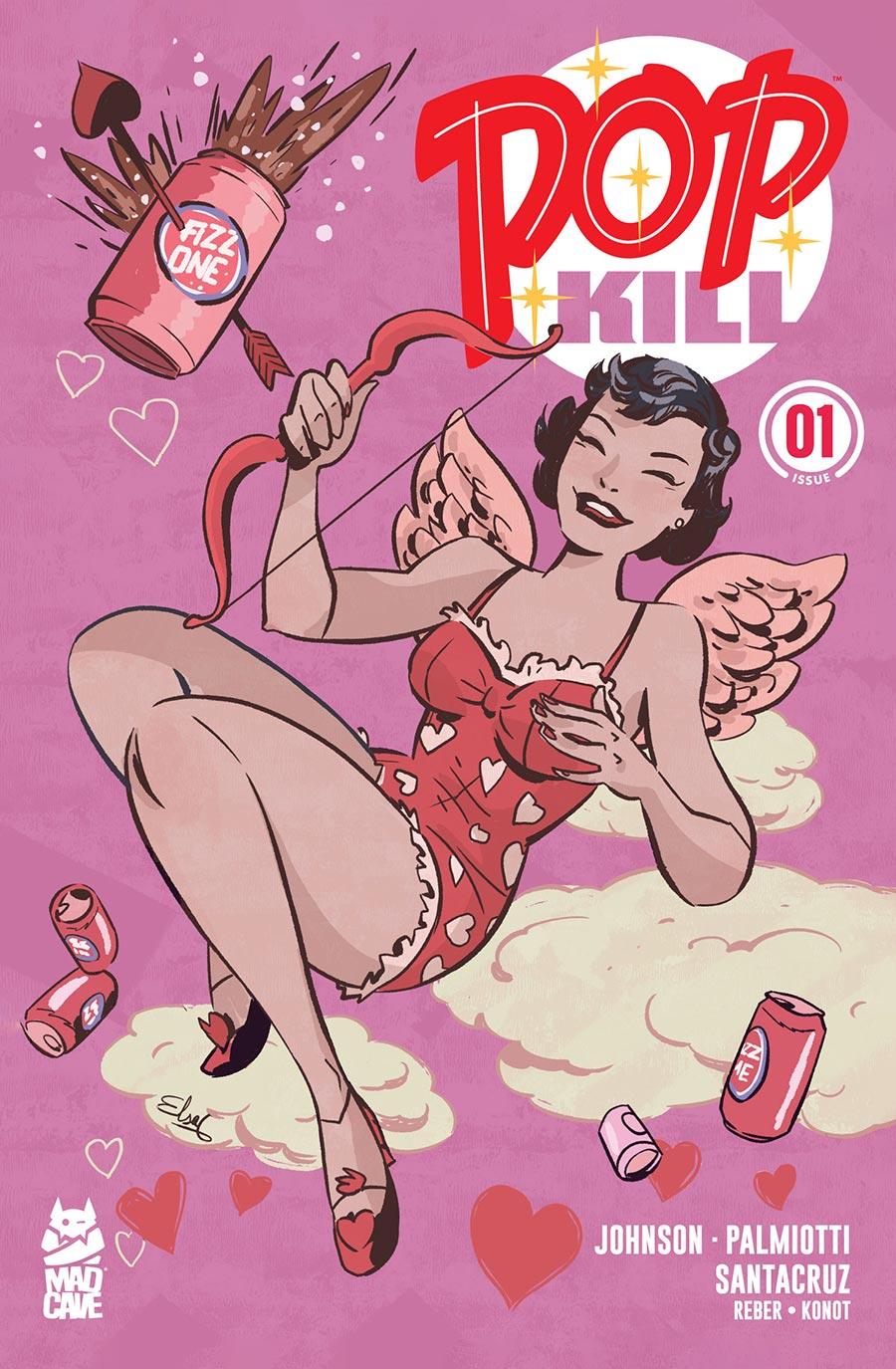Pop Kill #1 Cover H Seasonal Flavors Valentines Day Facsimile Edition