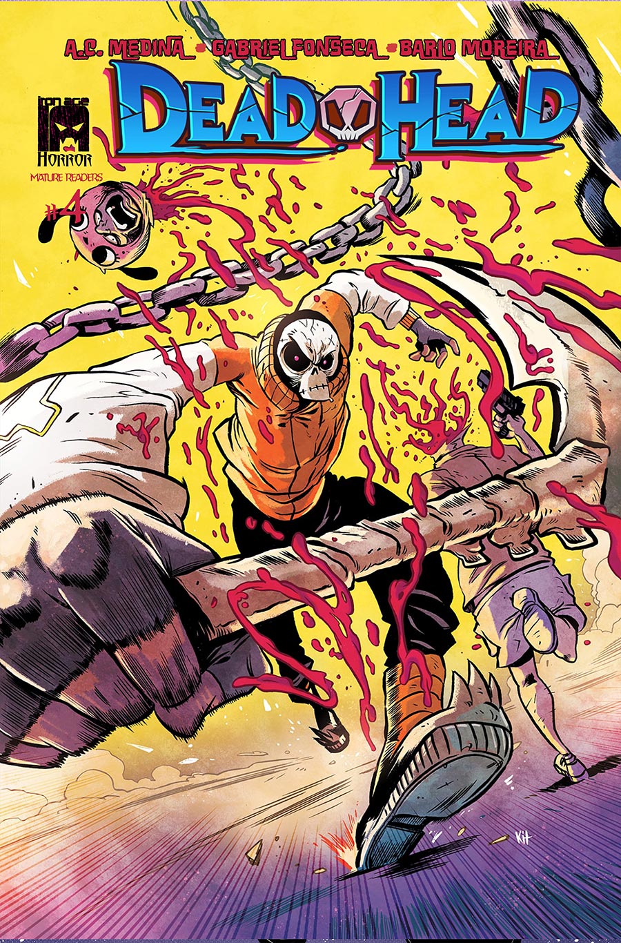 Dead Head #4 Cover B Variant Kit Wallis Cover