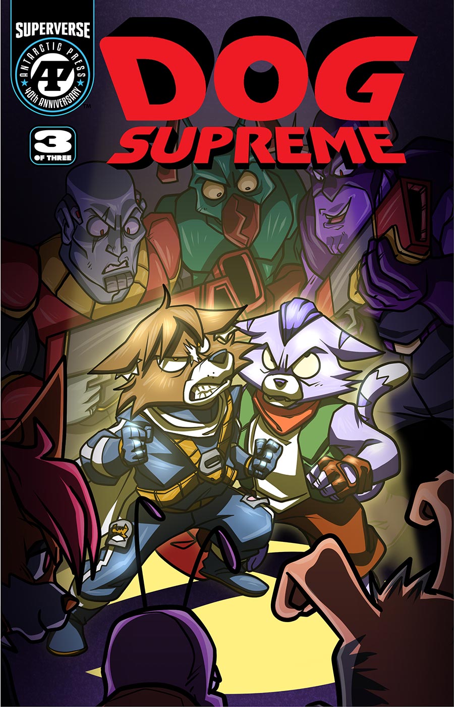 Dog Supreme #3 Cover A Regular Erik Perez Garcia Cover