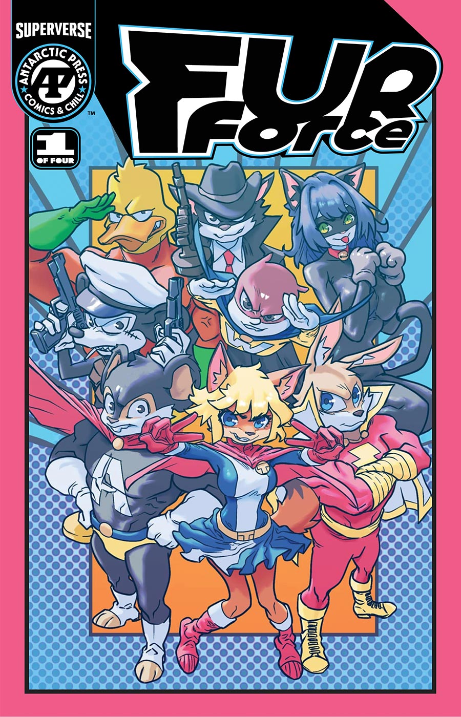 Furforce #1 Cover B Variant Daniel Coronado Cover