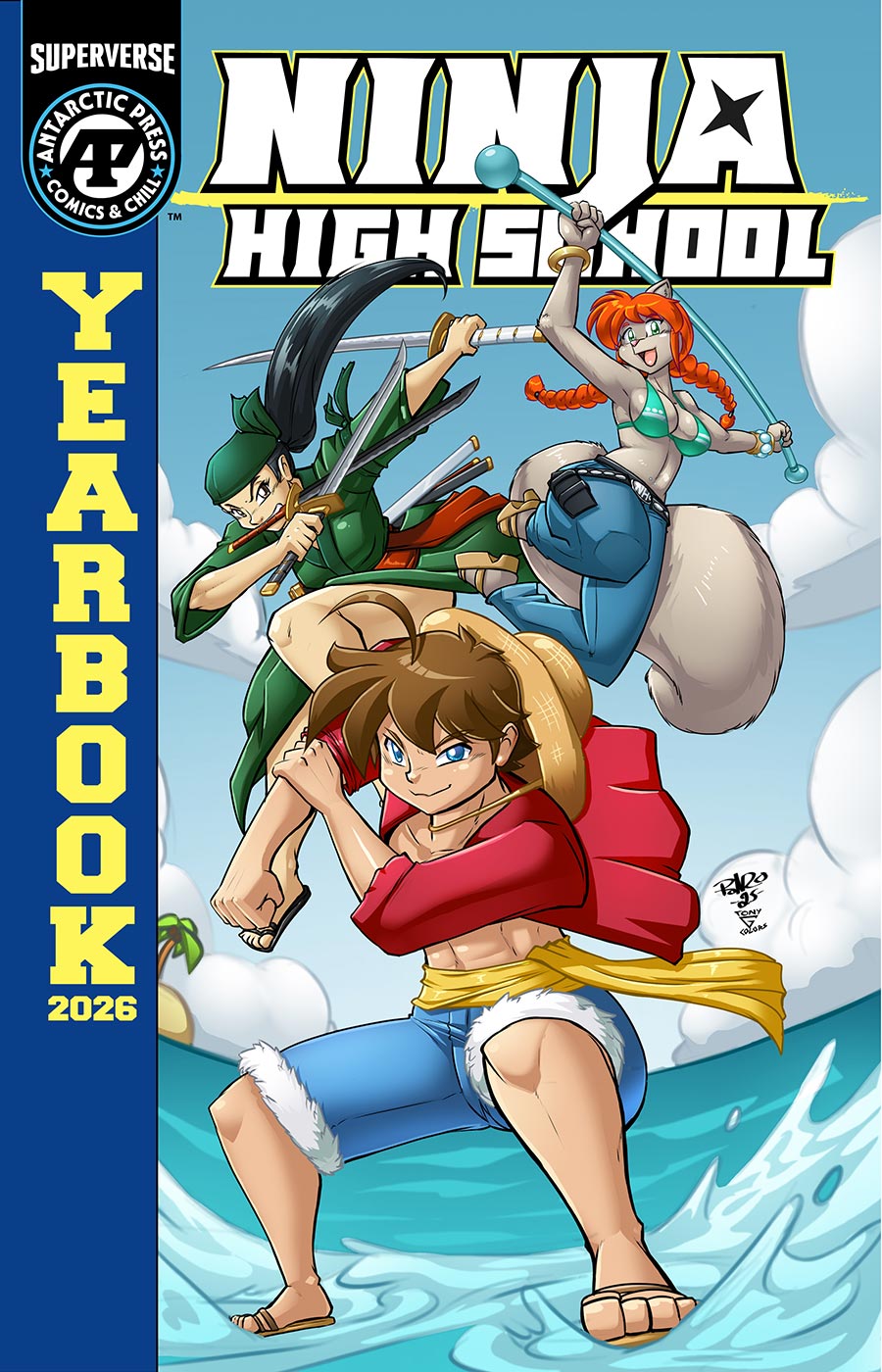 Ninja High School Yearbook 2026 #1 (One Shot) Cover A Regular Ben Dunn Cover