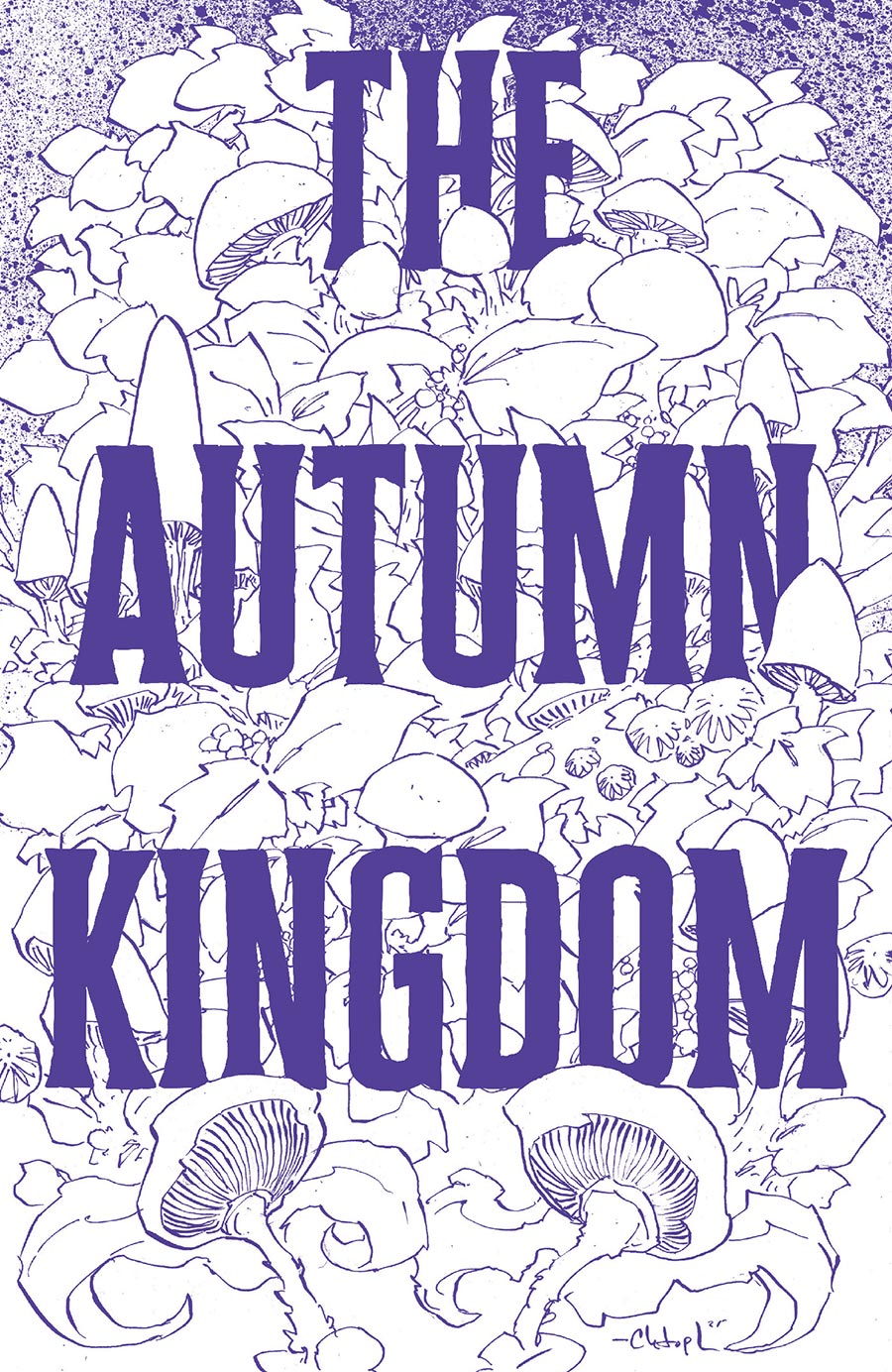 Autumn Kingdom The Wraithbound Queen #1 Cover E Incentive Christopher Mitten Black & White Cover