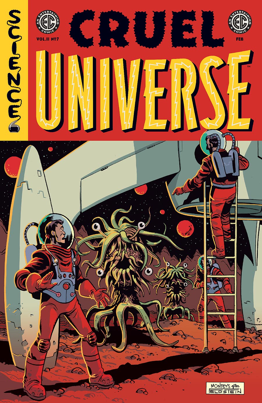 Cruel Universe Vol 2 #7 Cover C Incentive Albert Monteys EC Homage Variant Cover (EC Comics)