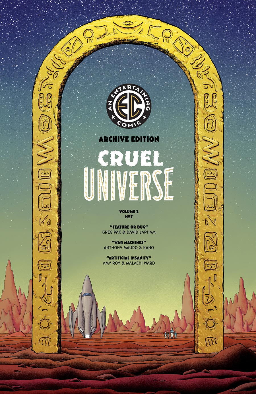 Cruel Universe Vol 2 #7 Cover E Incentive Malachi Ward Archive Edition Variant Cover (EC Comics)