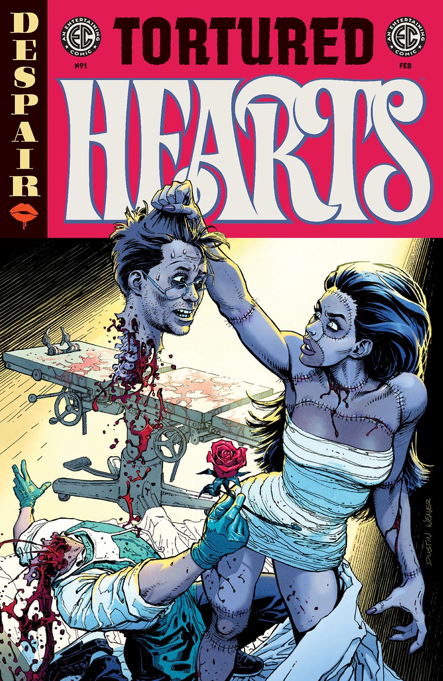 Tortured Hearts #1 (One Shot) Cover A Regular Dustin Weaver Cover (EC Comics)