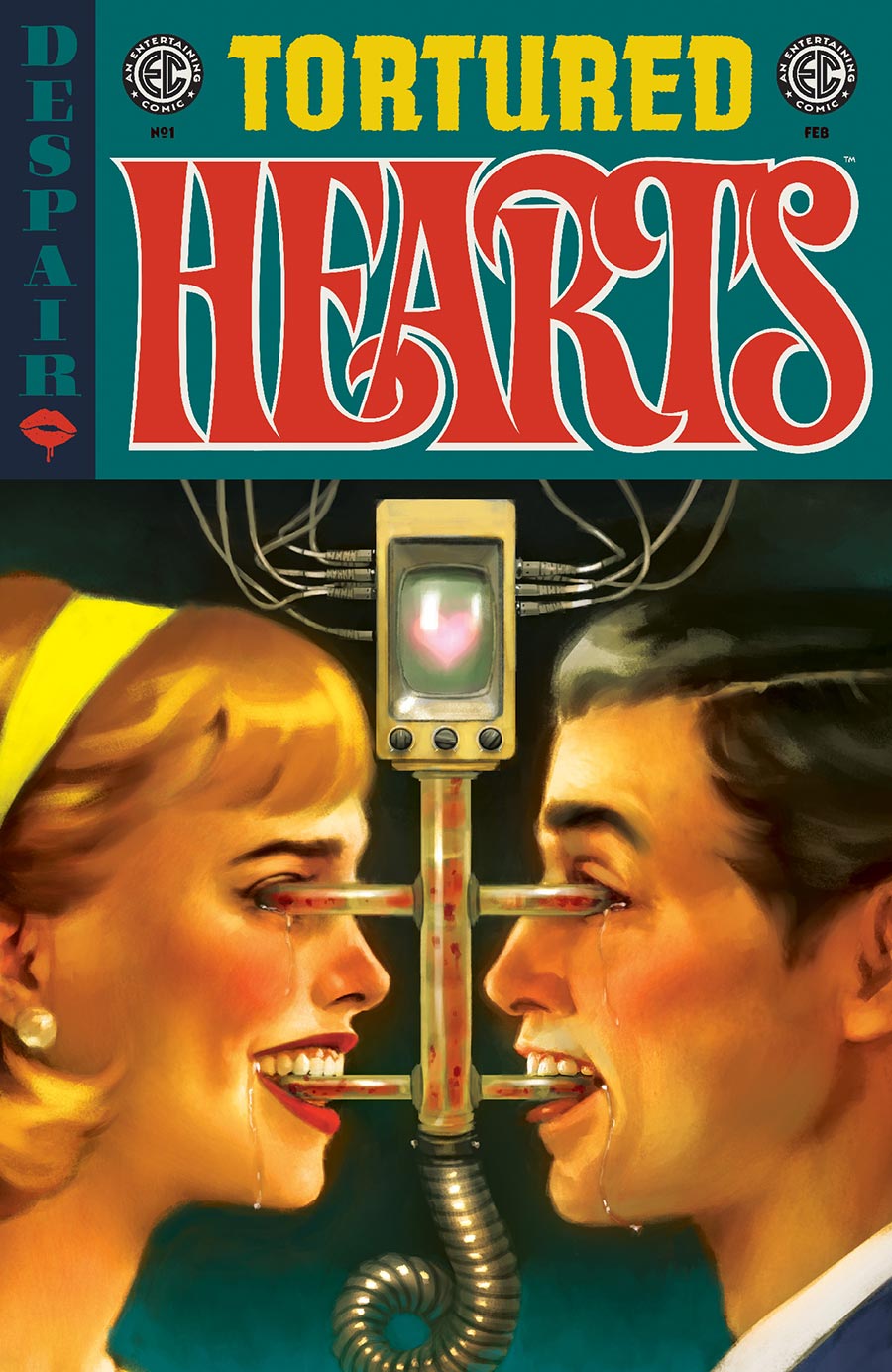 Tortured Hearts #1 (One Shot) Cover B Variant Miguel Mercado Cover (EC Comics)