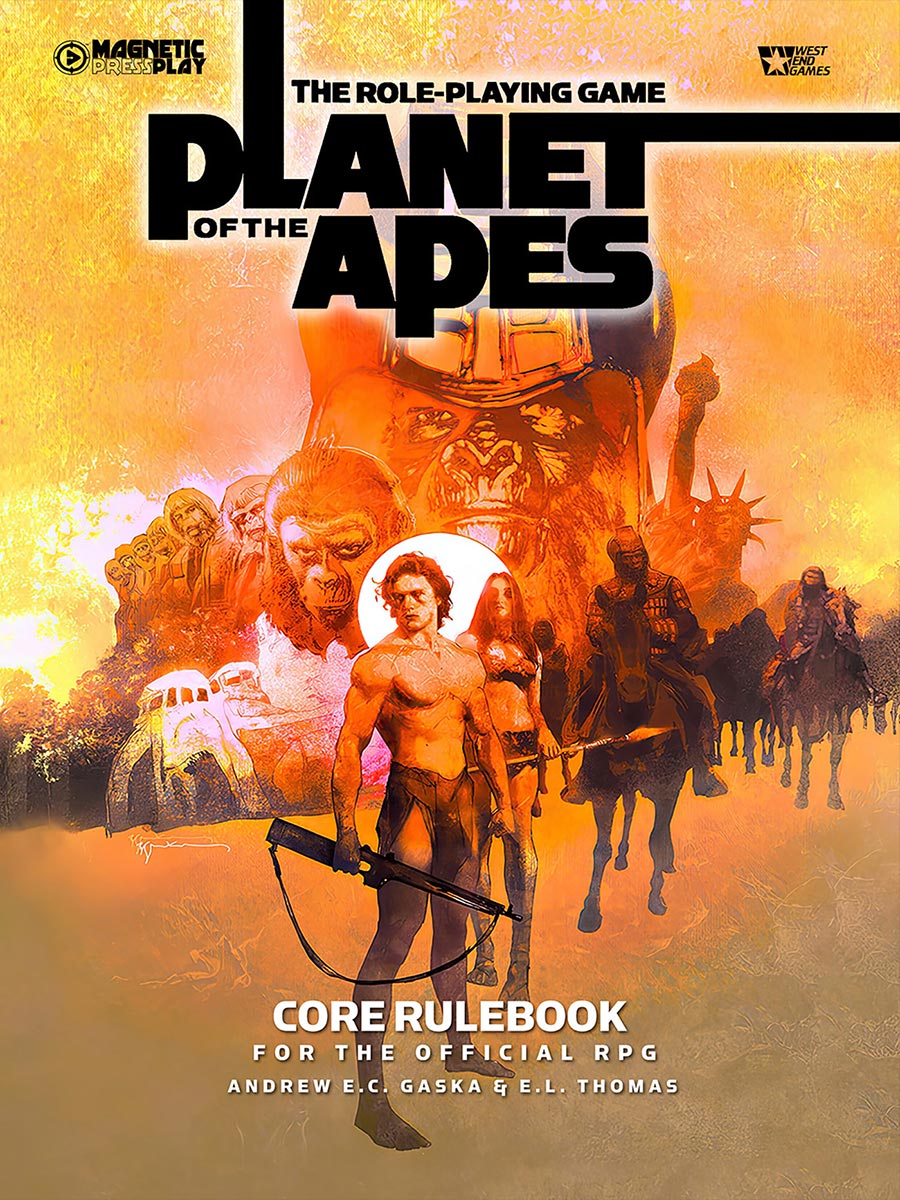 Planet Of The Apes RPG Core Rulebook HC